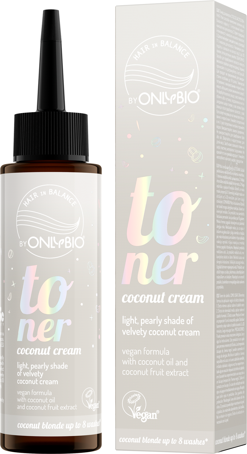 OnlyBio Toner na vlasy Coconut Cream 100 ml