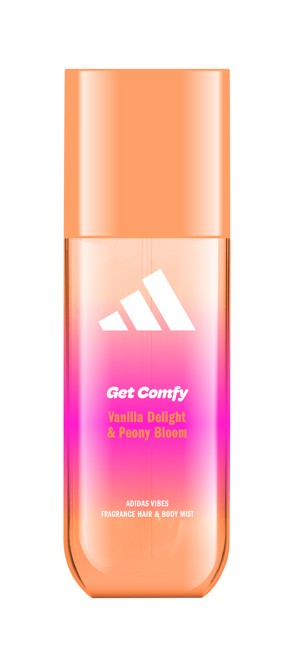 Body Mist Vibes Get Comfy Vanilka a pivoňka