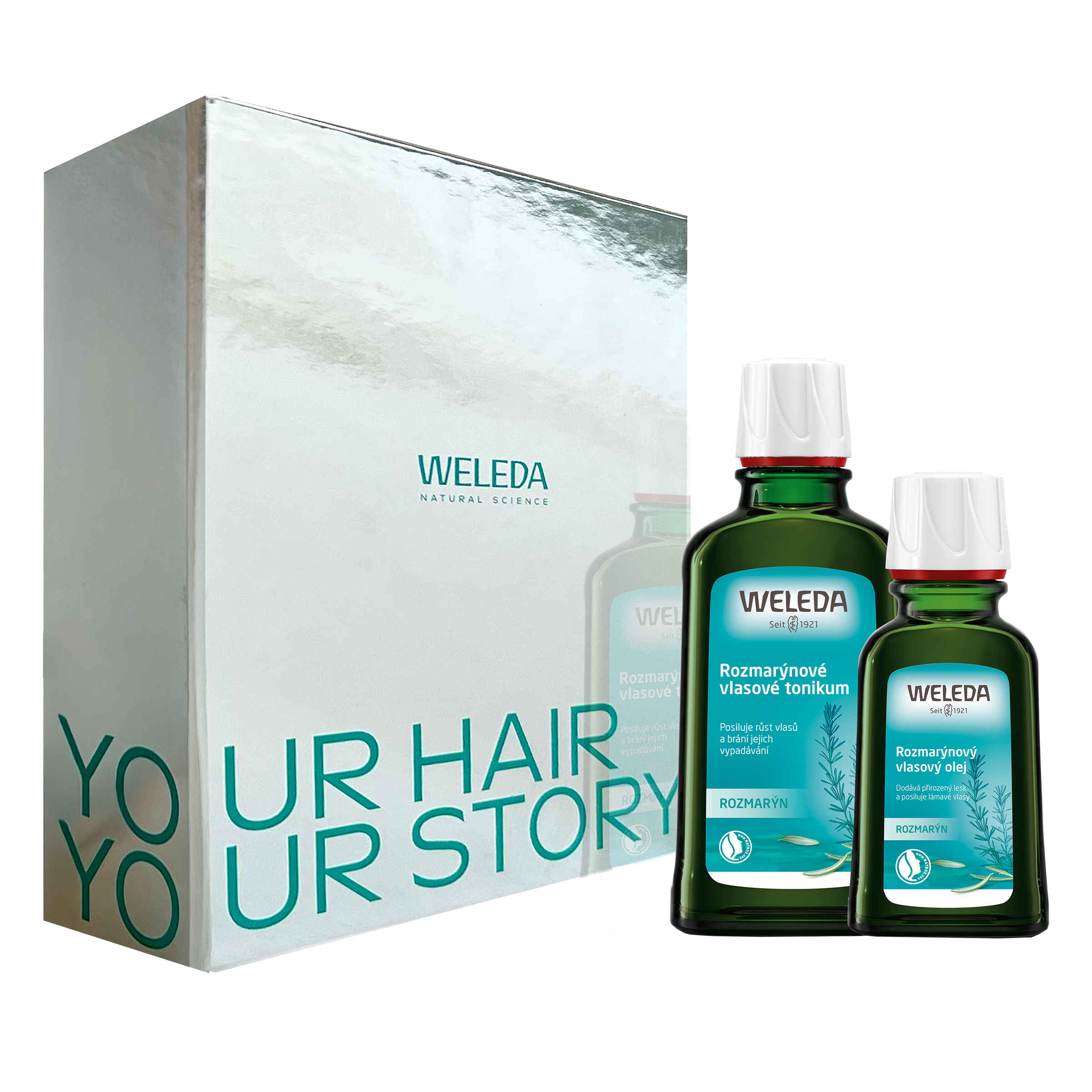 Weleda Dárková sada péče o vlasy