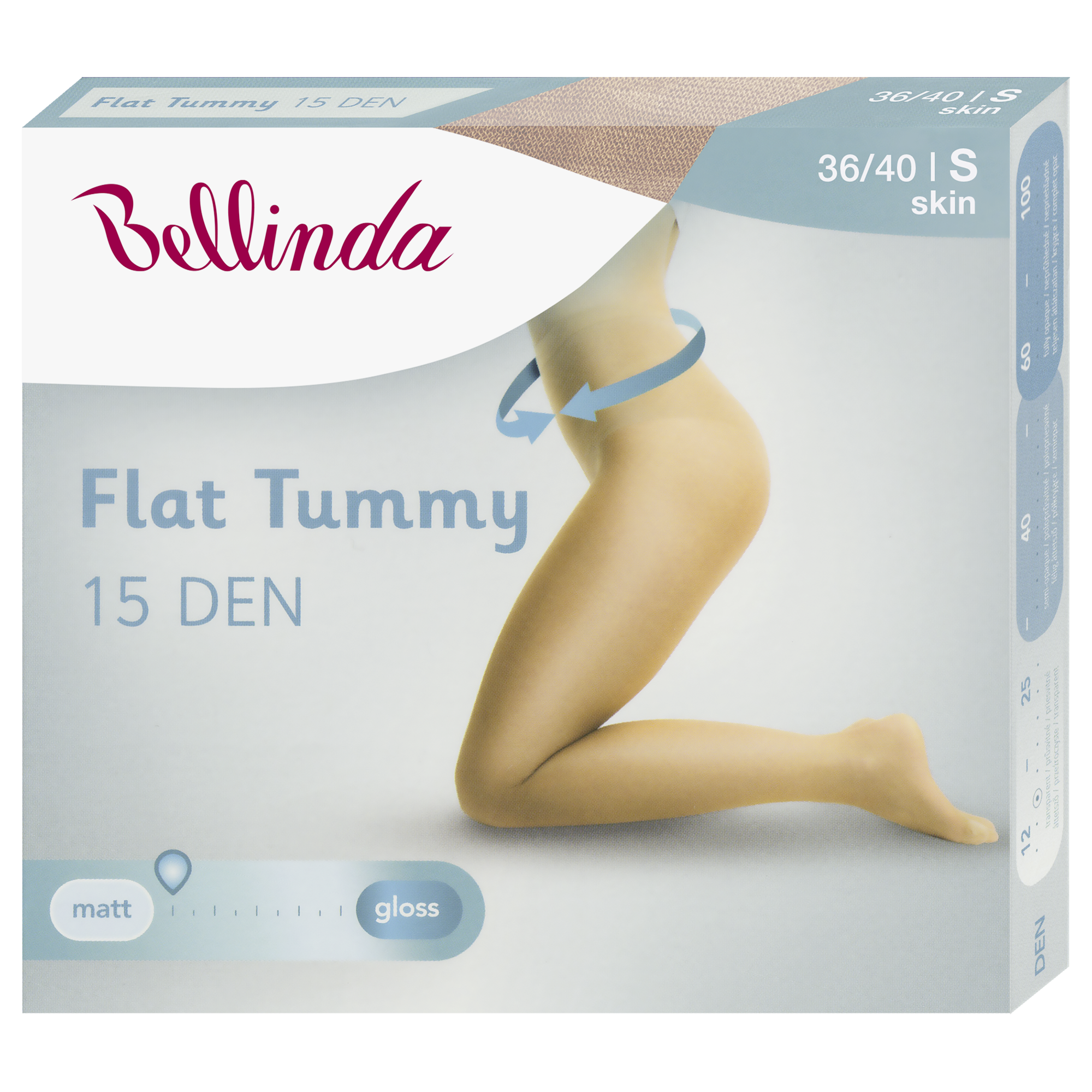 Punčochové kalhoty Flat Tummy Světlé vel. 38-40