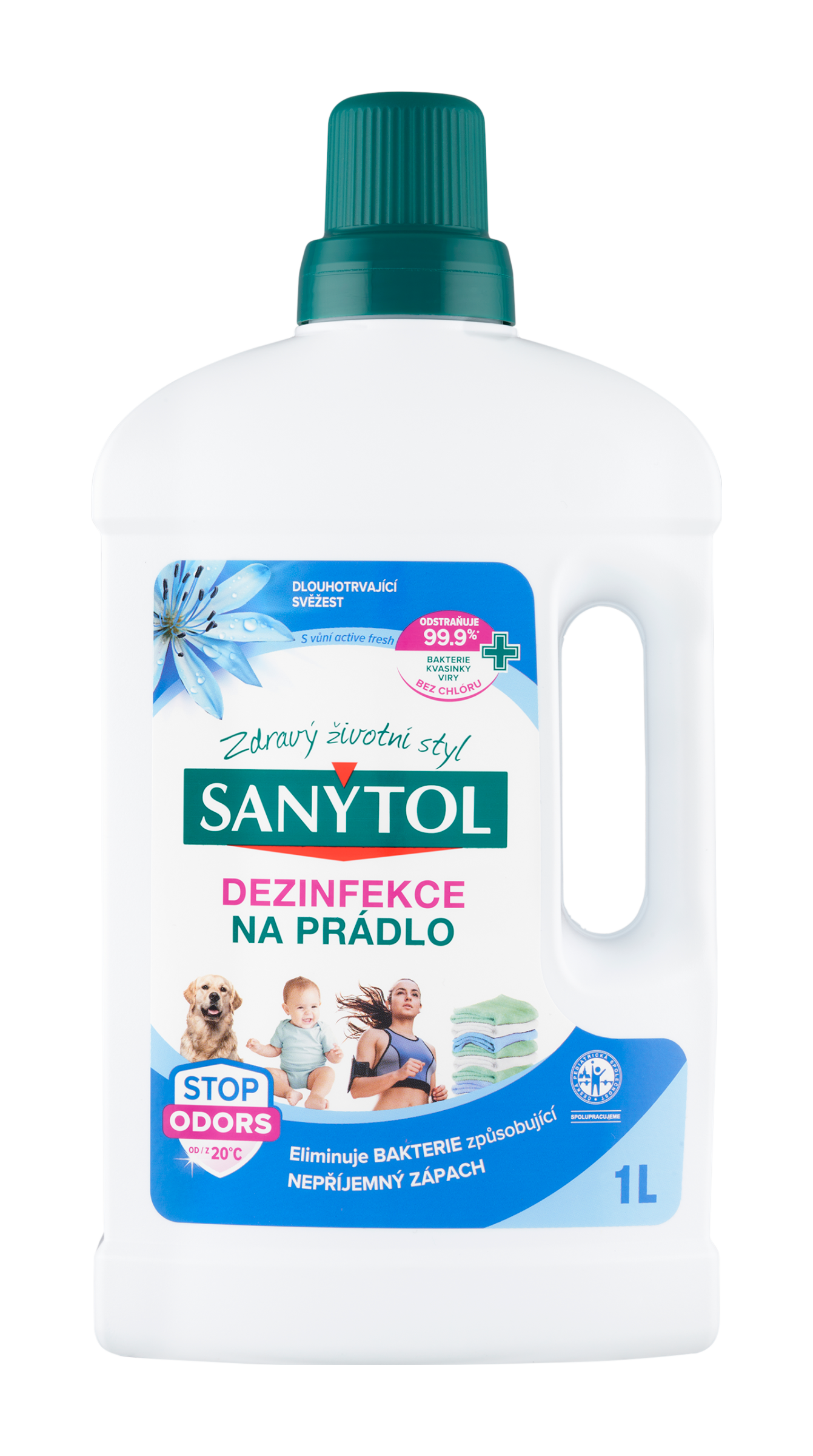 Sanytol Dezinfekce na prádlo Active fresh 1 l
