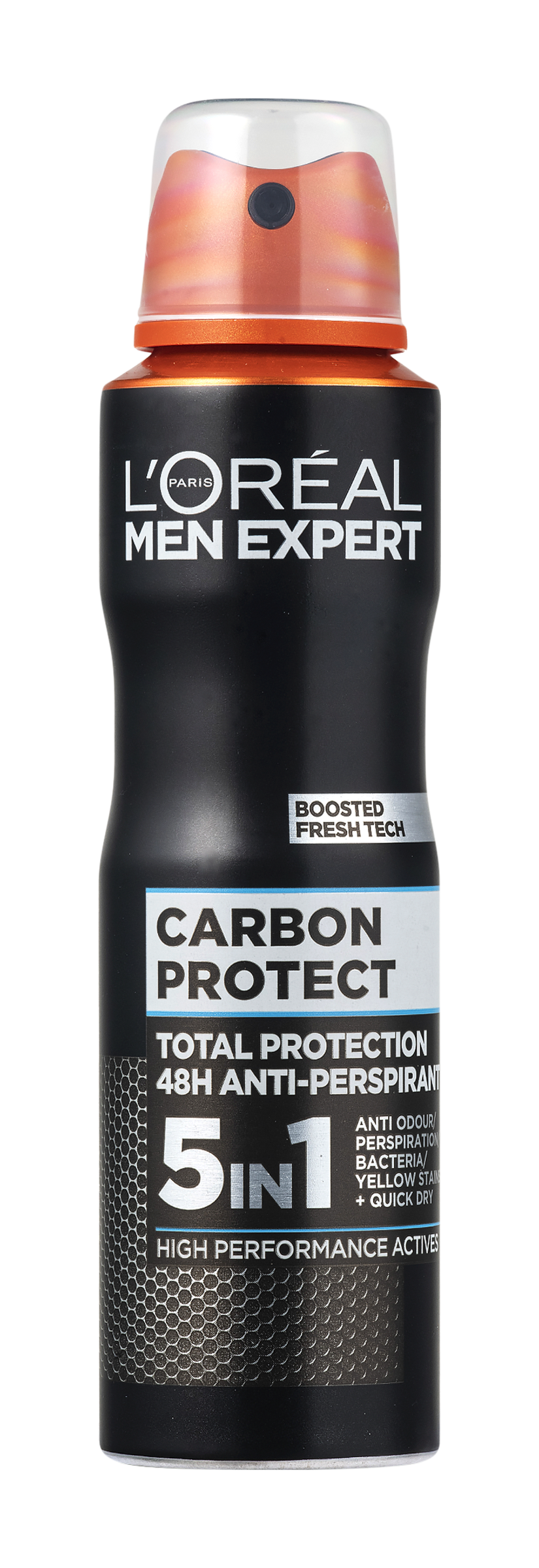 L'Oréal Men Deodorant sprej pro muže Carbon Protect 150 ml
