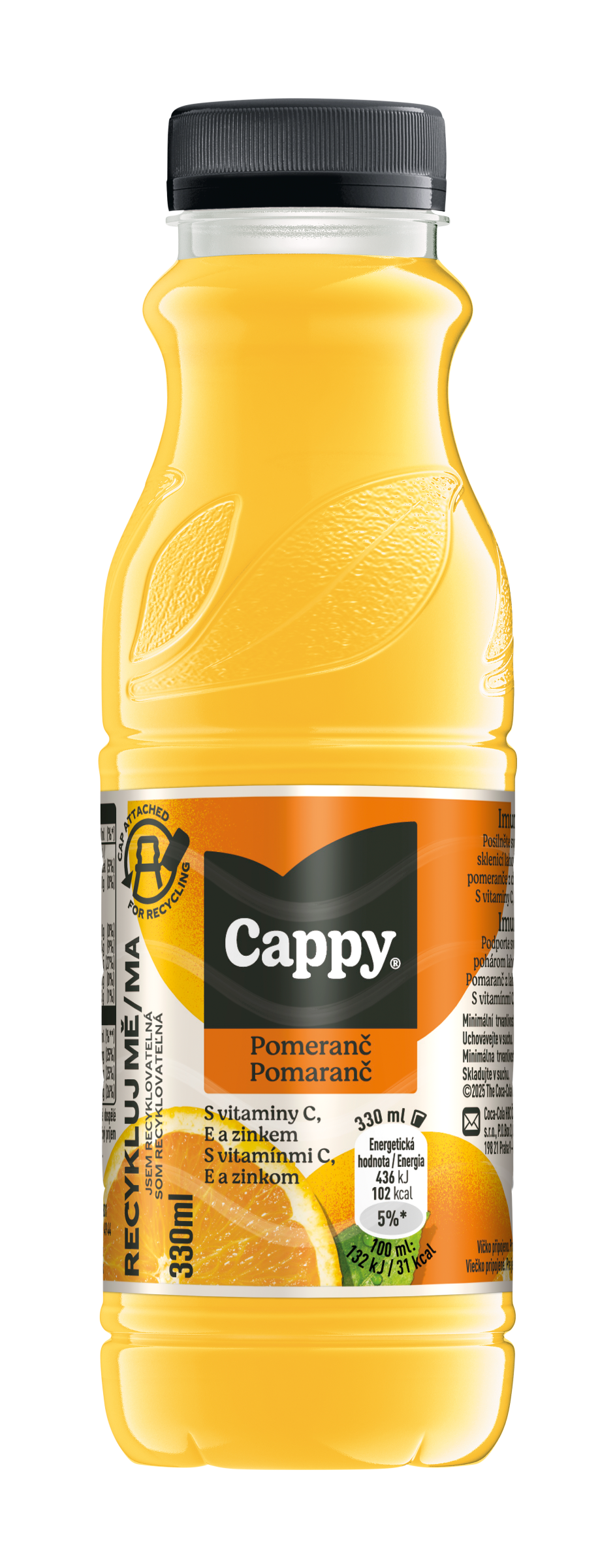 Cappy Nektar Pomeranč 330 ml