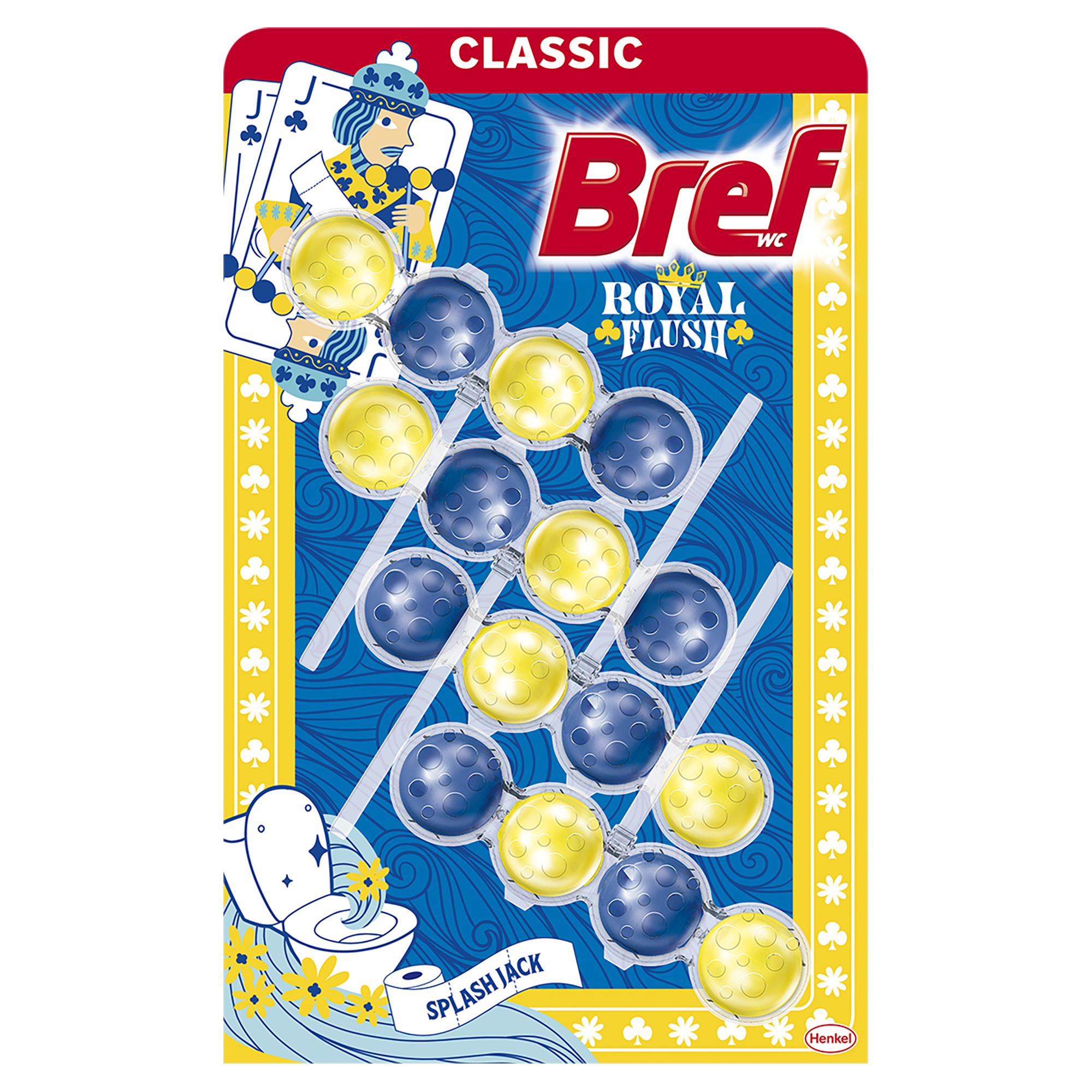 Tuhý WC blok Splash Jack