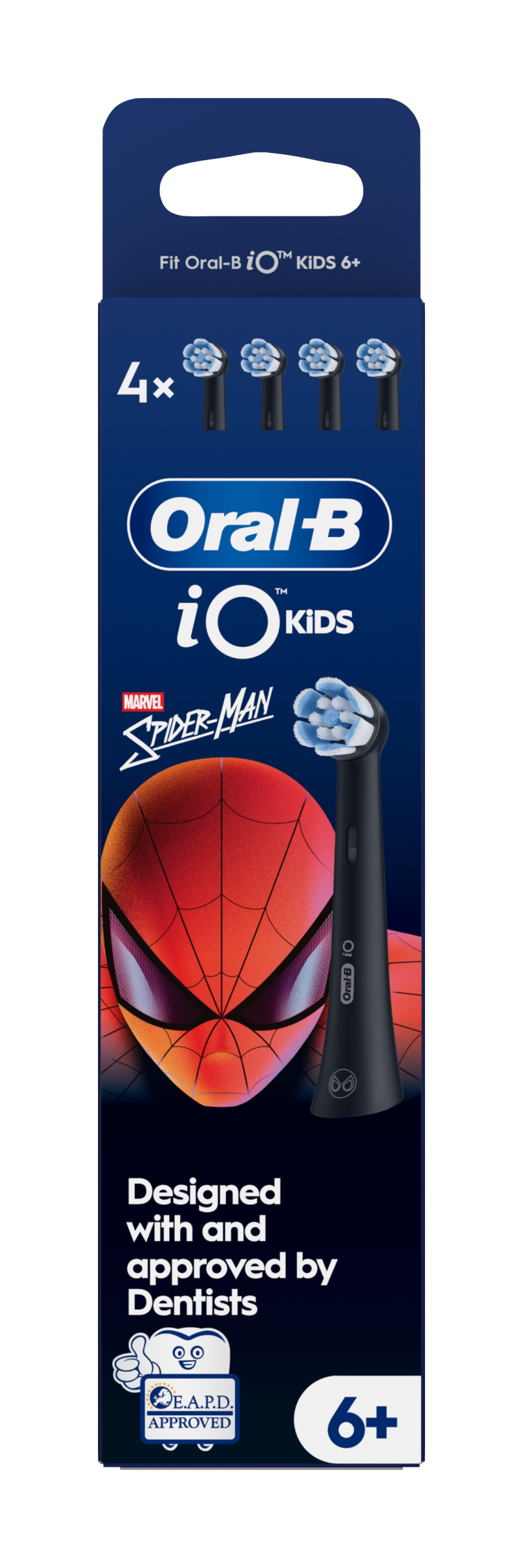 Oral-B Kartáčkové hlavy iO Kids 6+ Spiderman 4 ks
