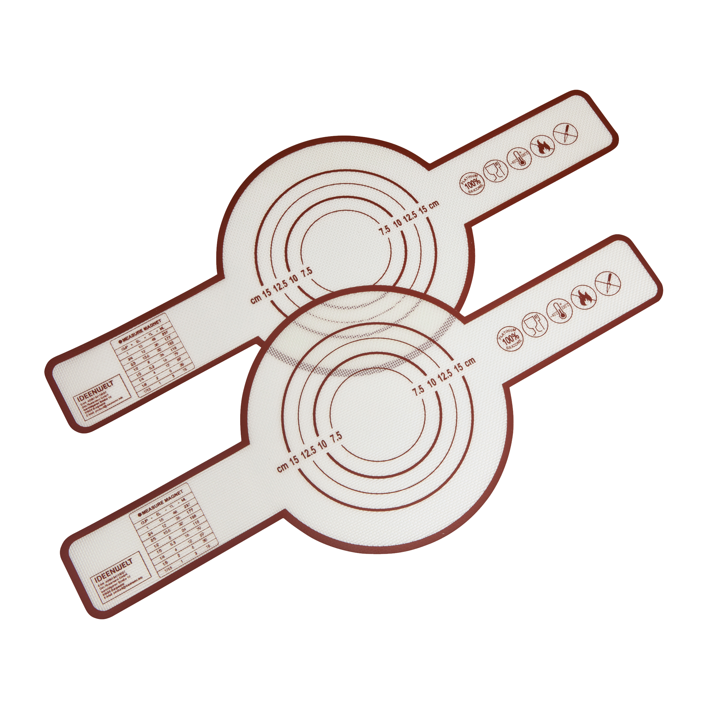 Podložka na přípravu těsta