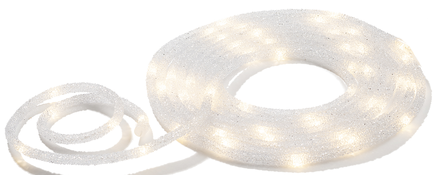 LED světelný kabel Třpytivý