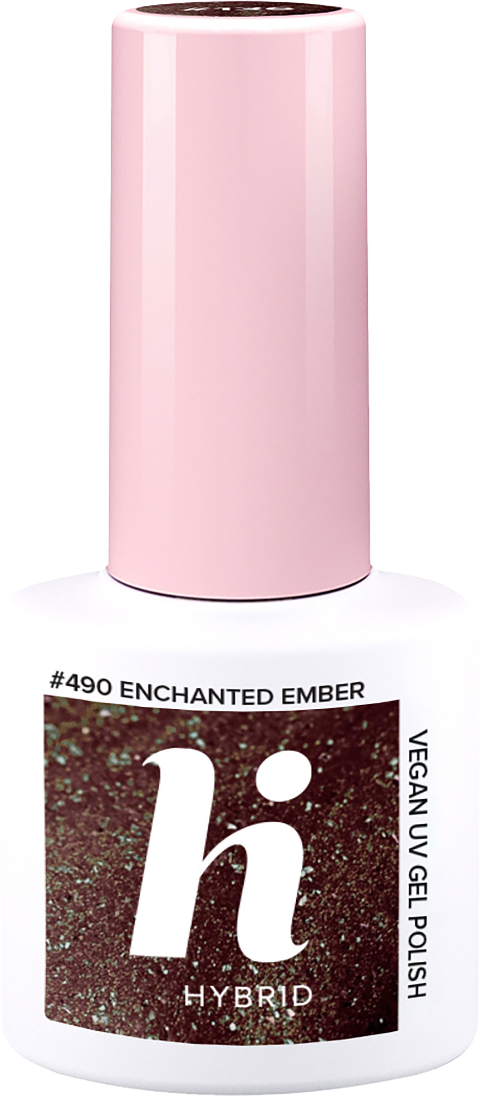 Hi Hybrid UV gel lak na nehty 490 Enchanted Ember 5 ml