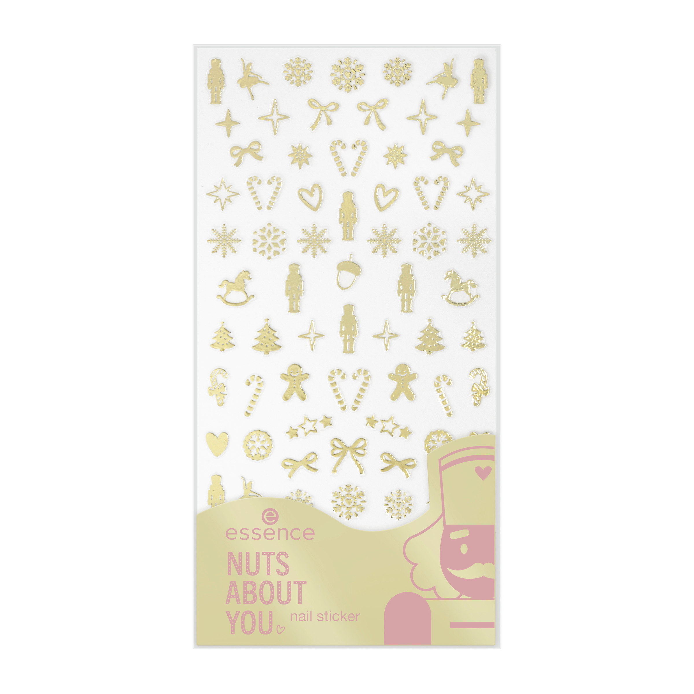 Nálepky na nehty 01 Nuts About You