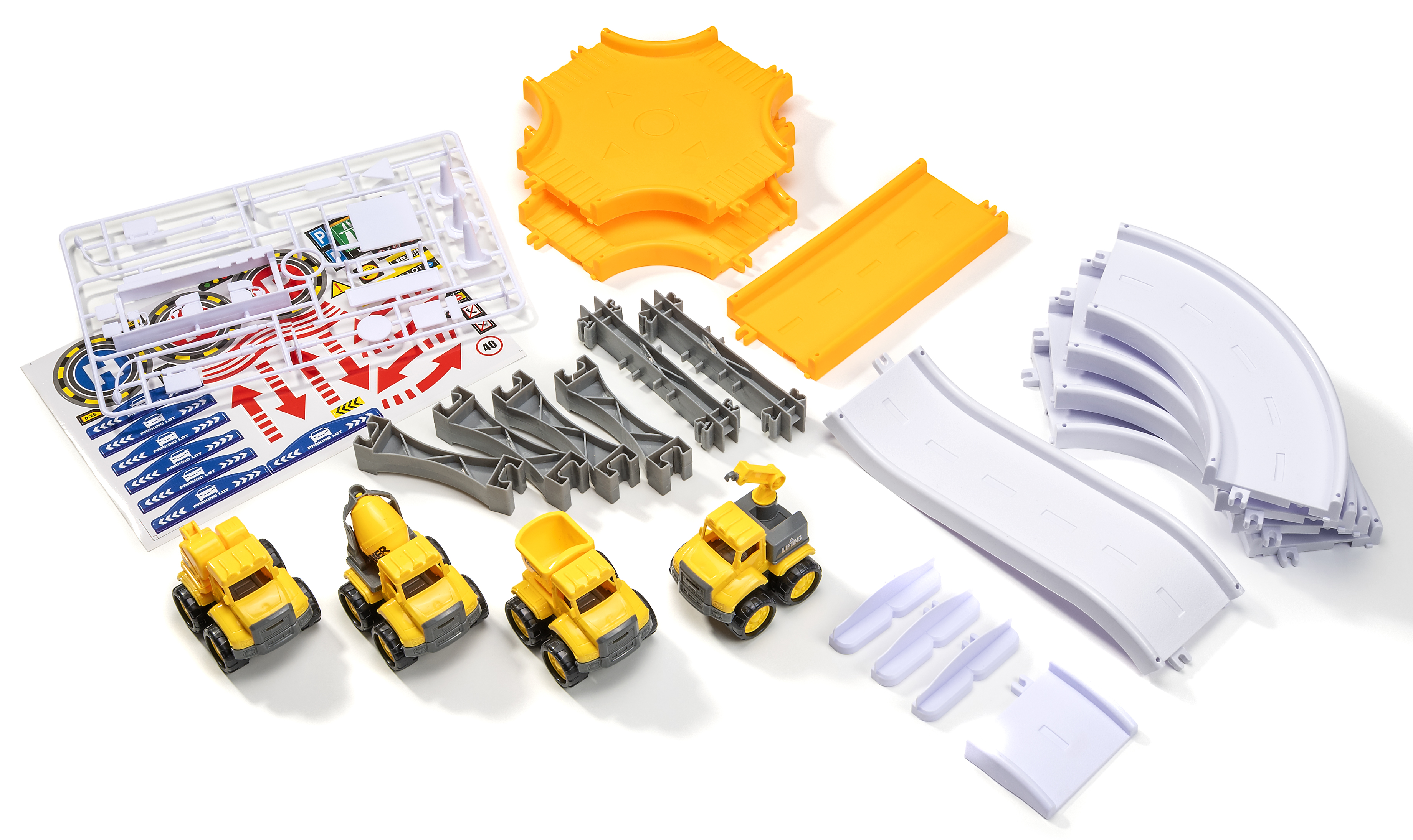 Automobilová dráha a autíčka