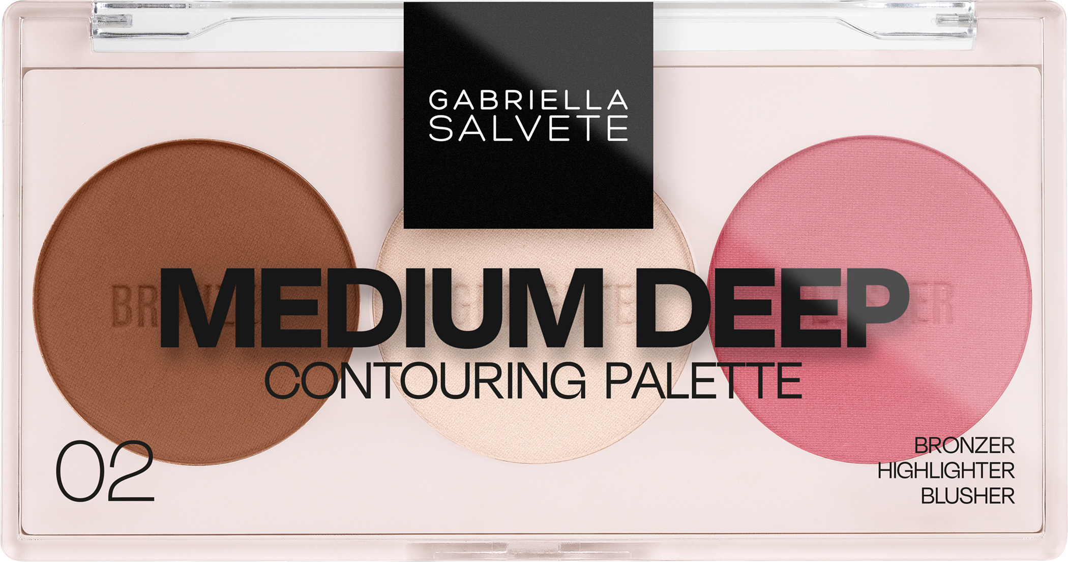 Gabriella Salvete Konturovací paletka 02 Medium Deep