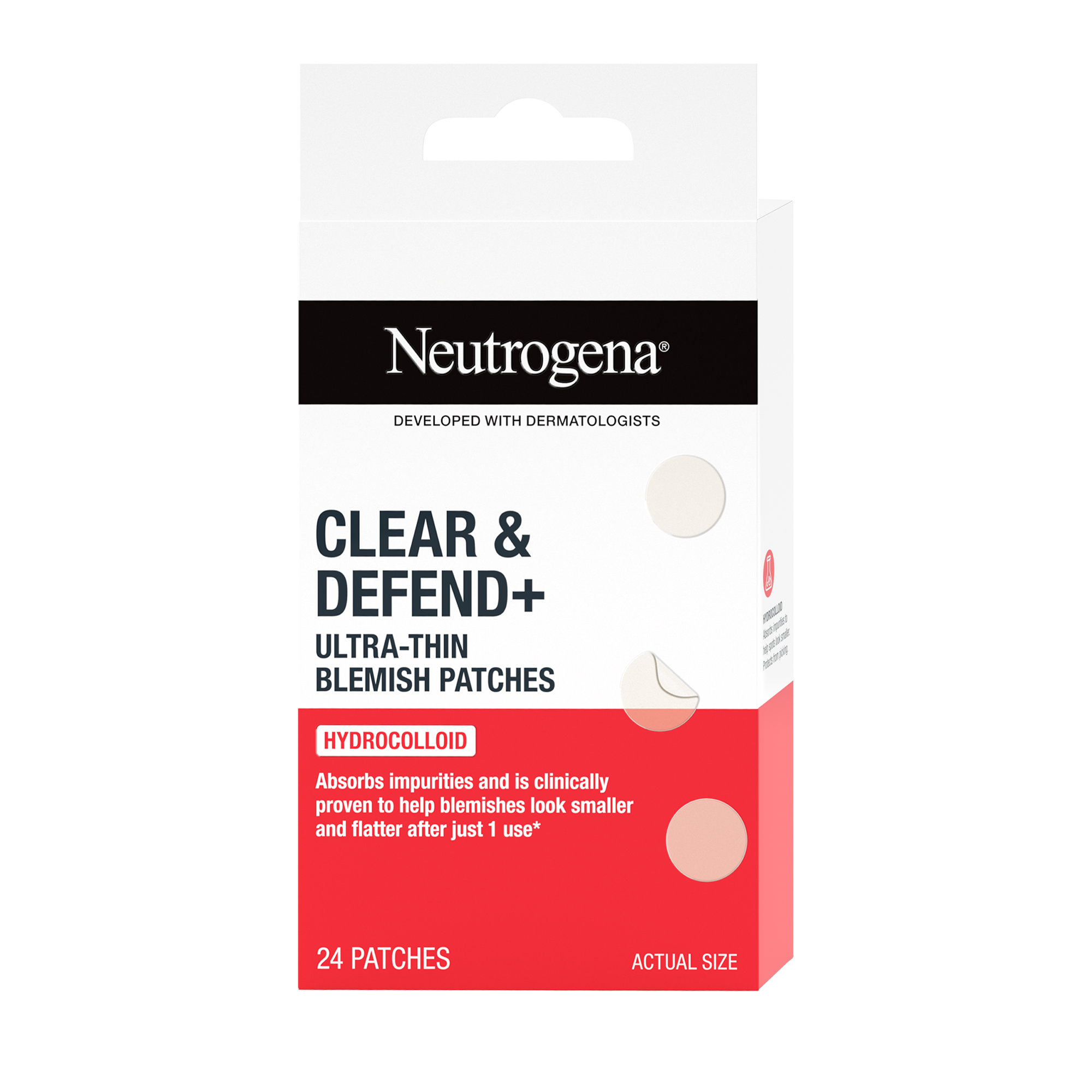 Náplasti na akné Clear&Defend+