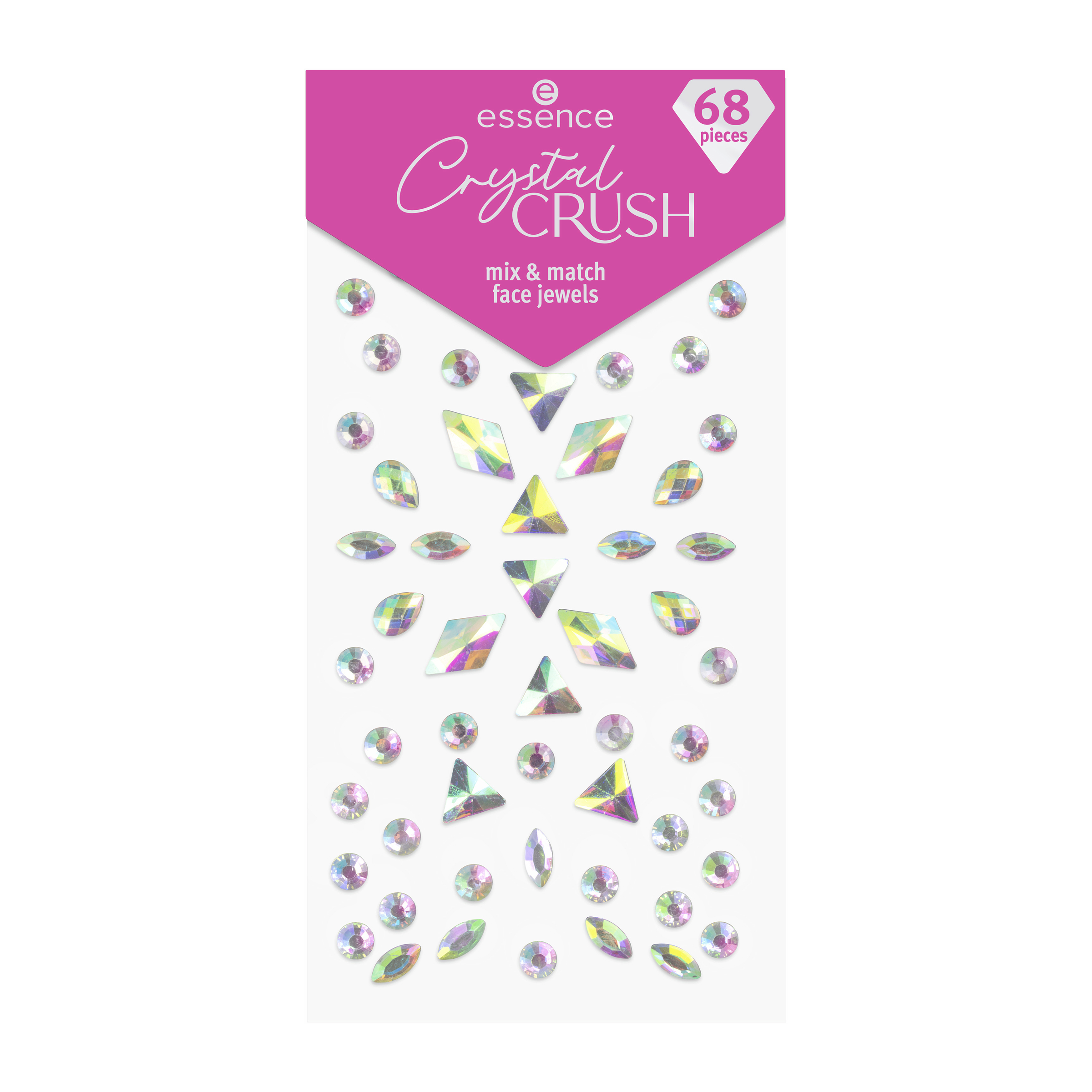 Ozdoby na obličej Crystal Crush 01 Gemstone Glow