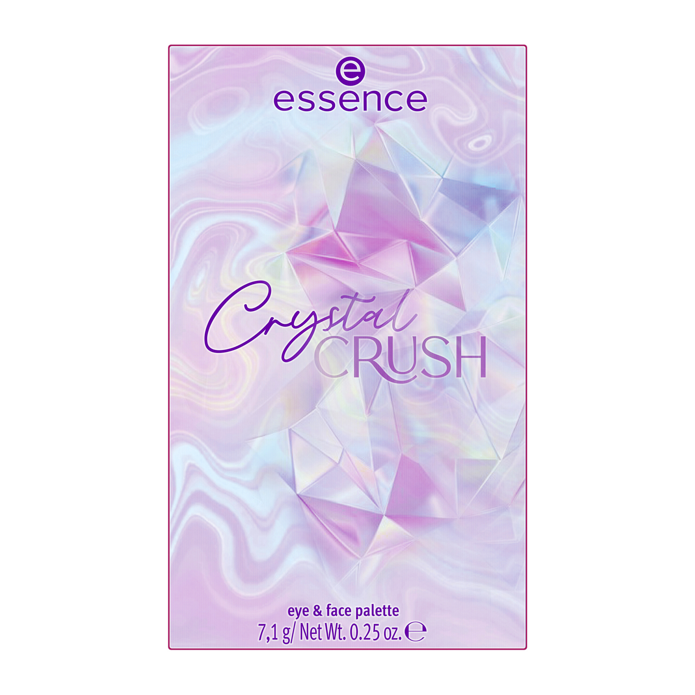 Paletka na oči a tvář Crystal Crush 01 Quartz Crush