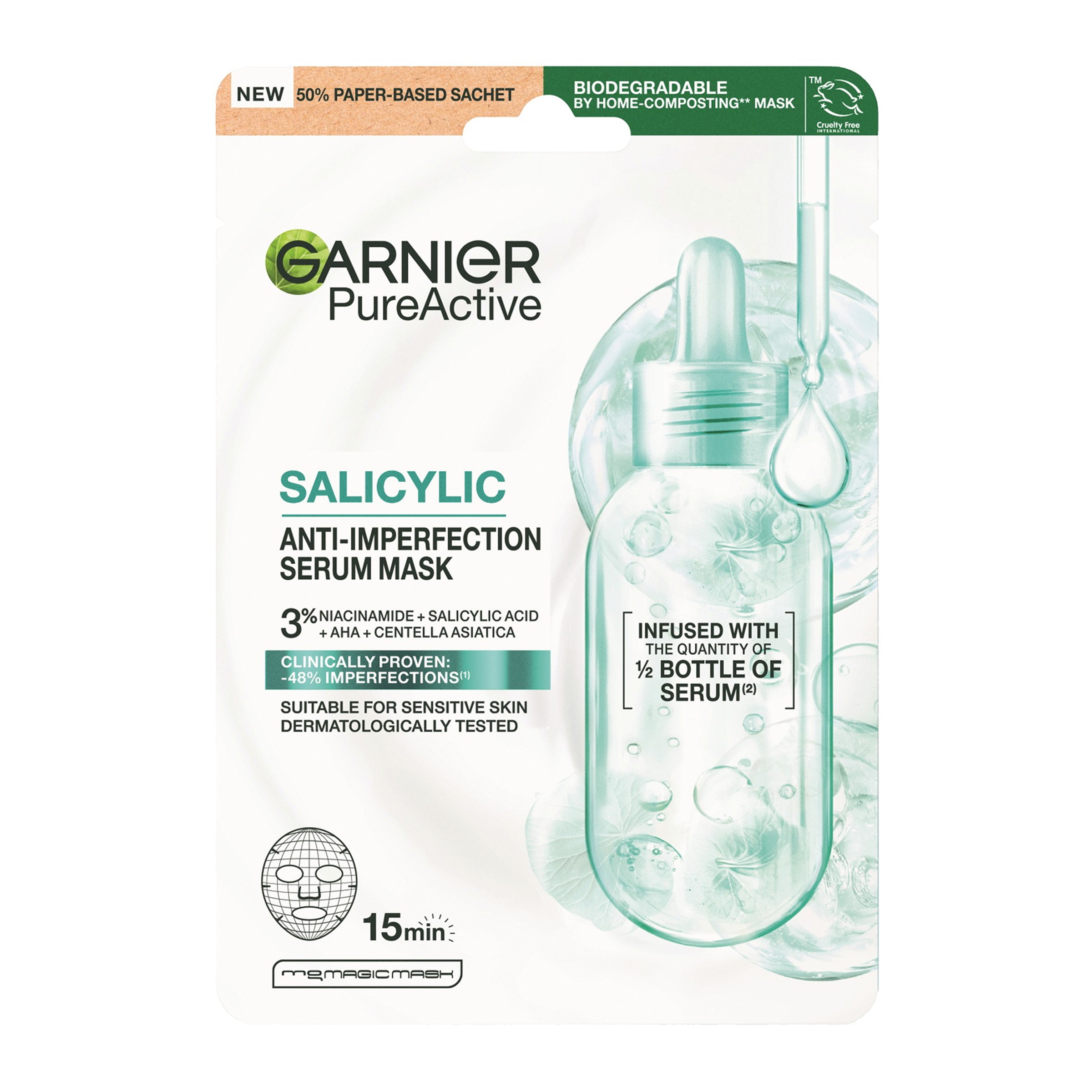 Pleťová maska proti nedokonalostem