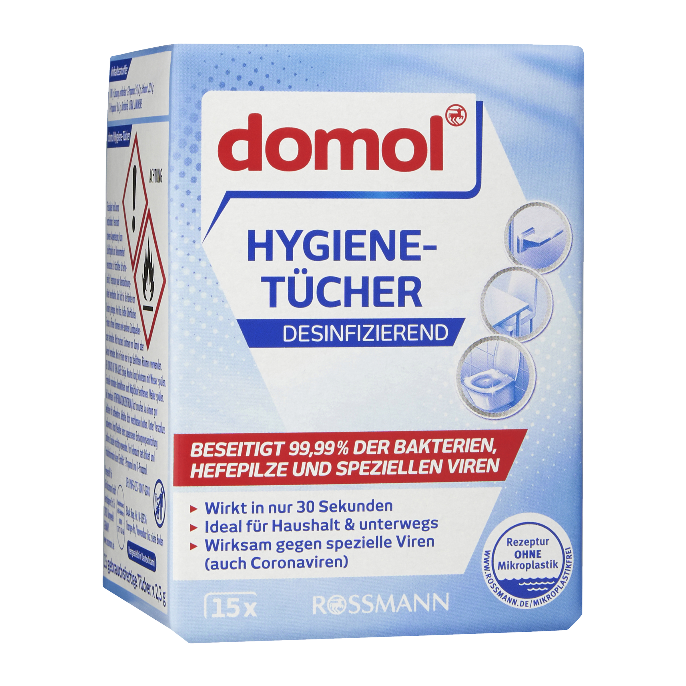 Dezinfekční vlhčené ubrousky