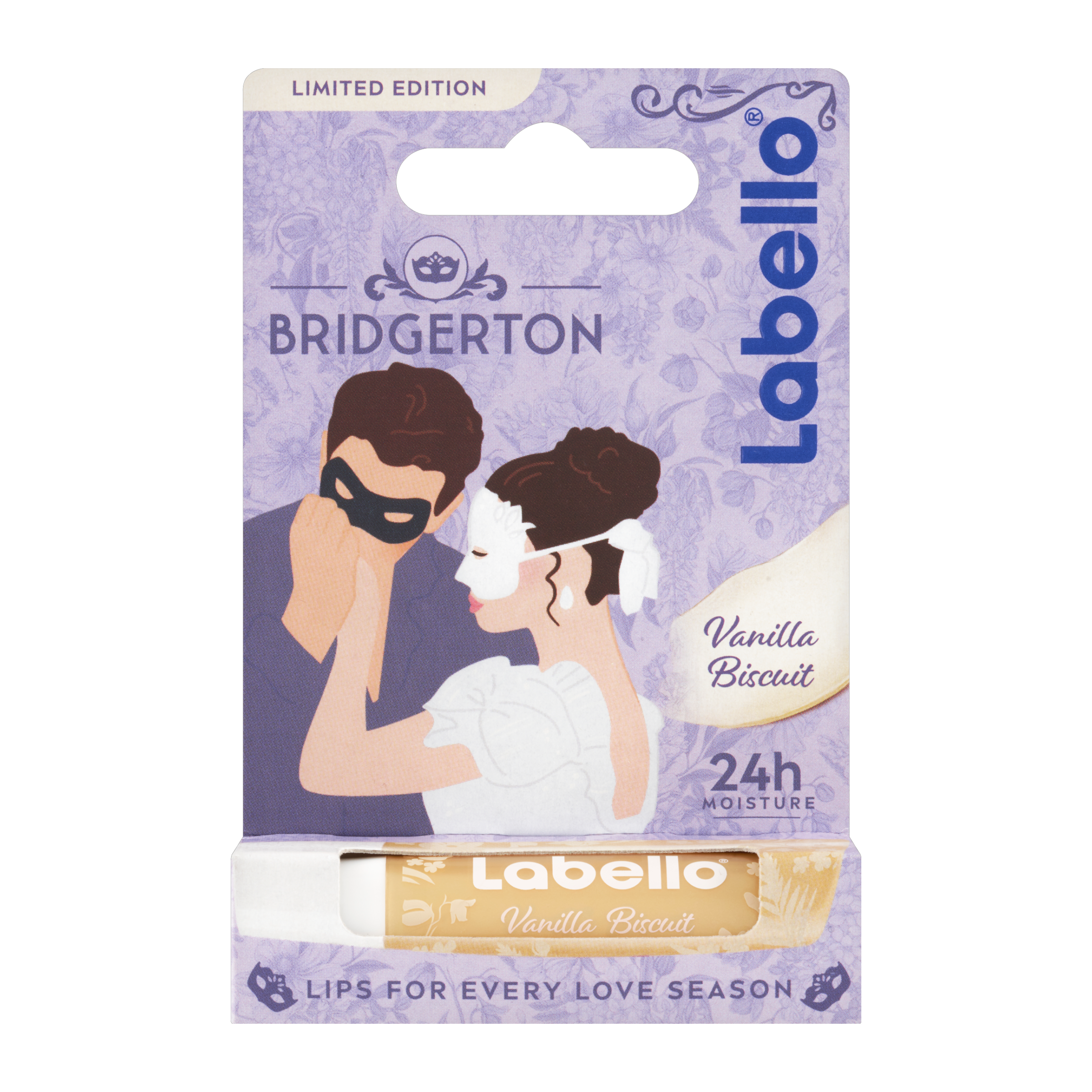 Pečující balzám na rty Bridgerton Vanilla Biscuit