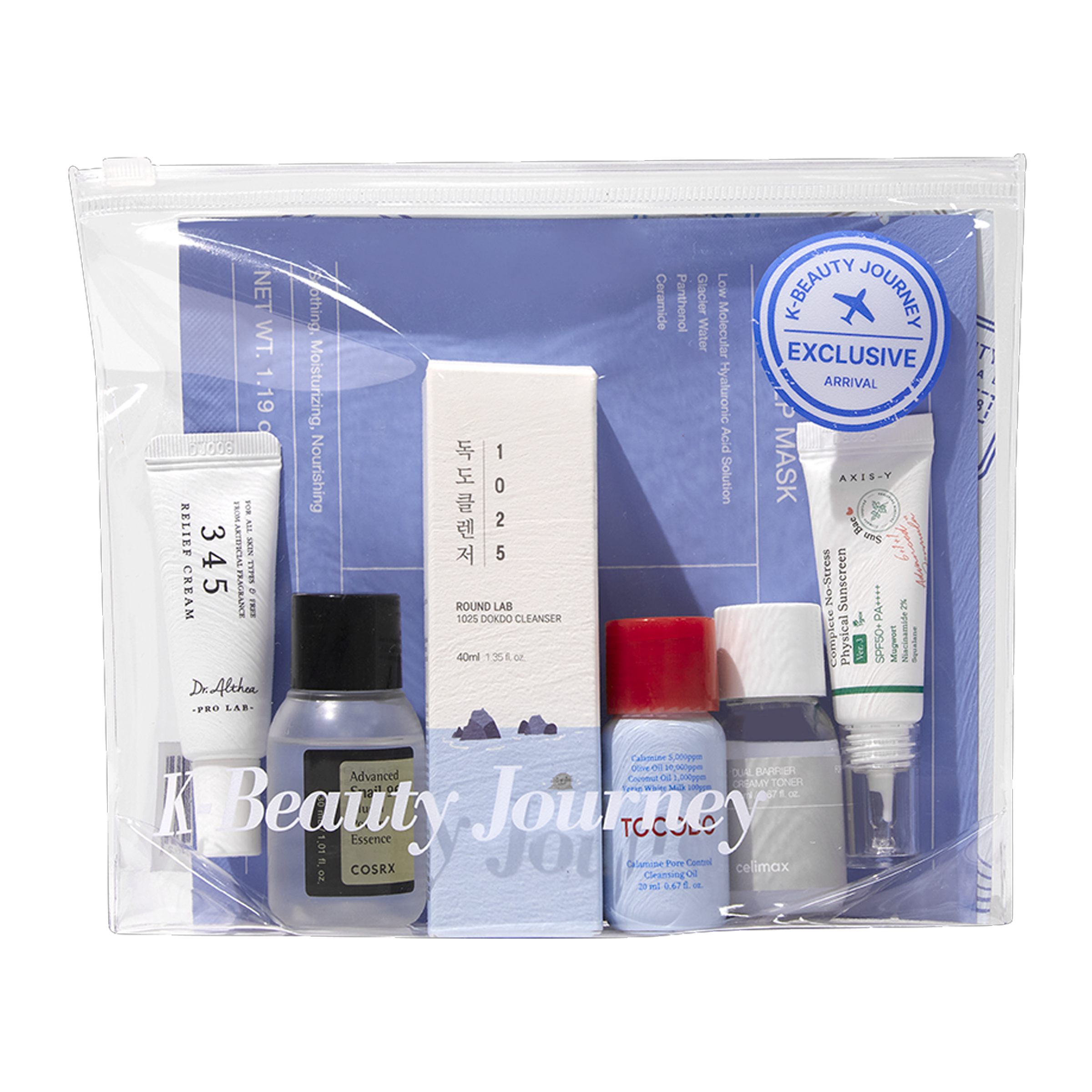 Cestovní sada korejské kosmetiky