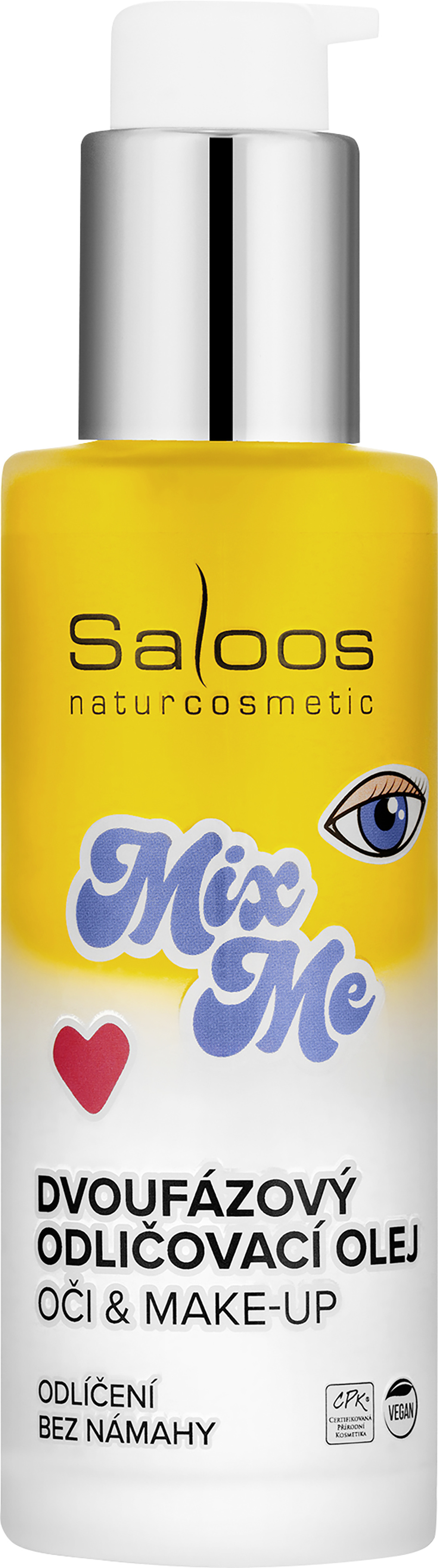 Saloos Dvoufázový odličovací olej Mix Me 100 ml