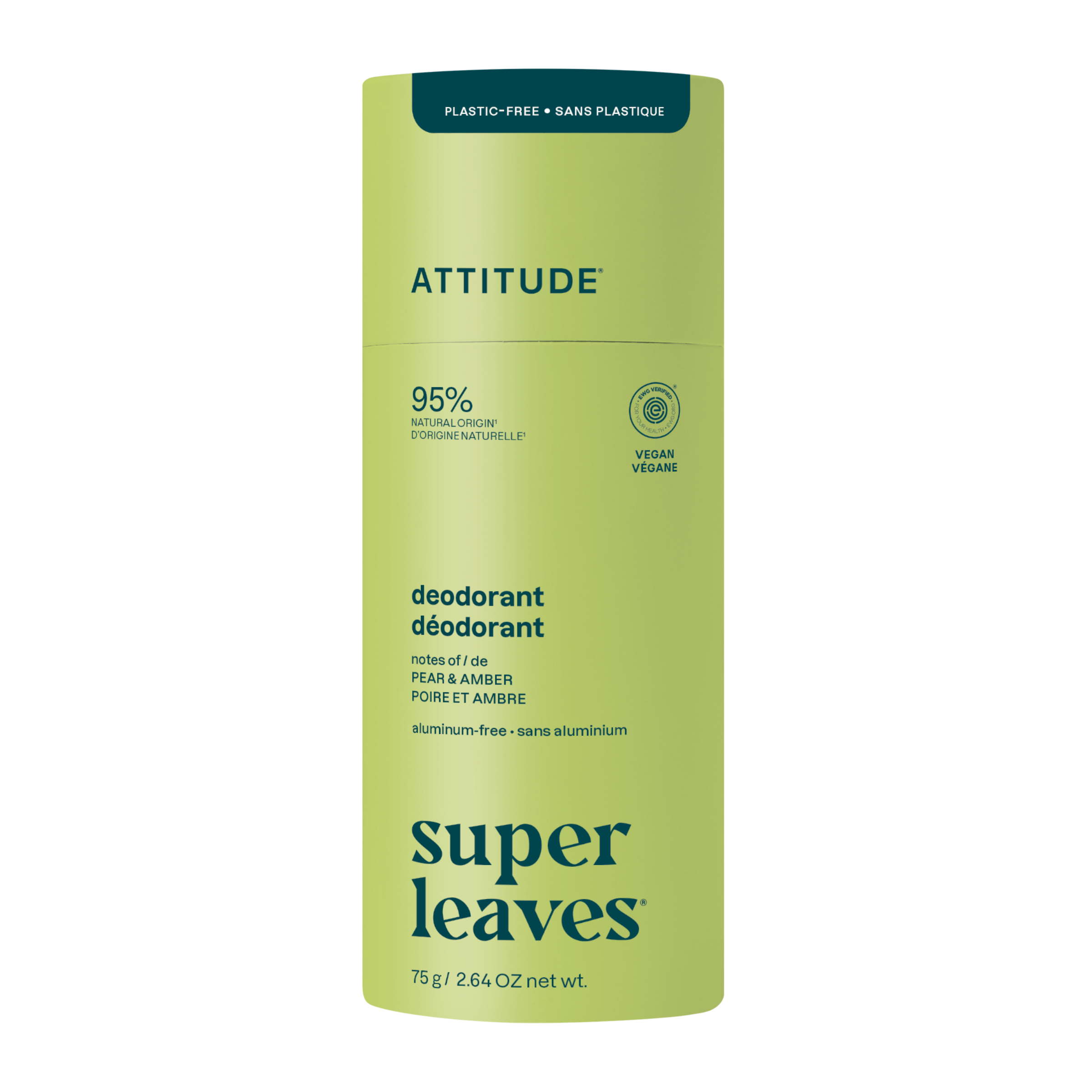 Deodorant tuhý Hruška a ambra