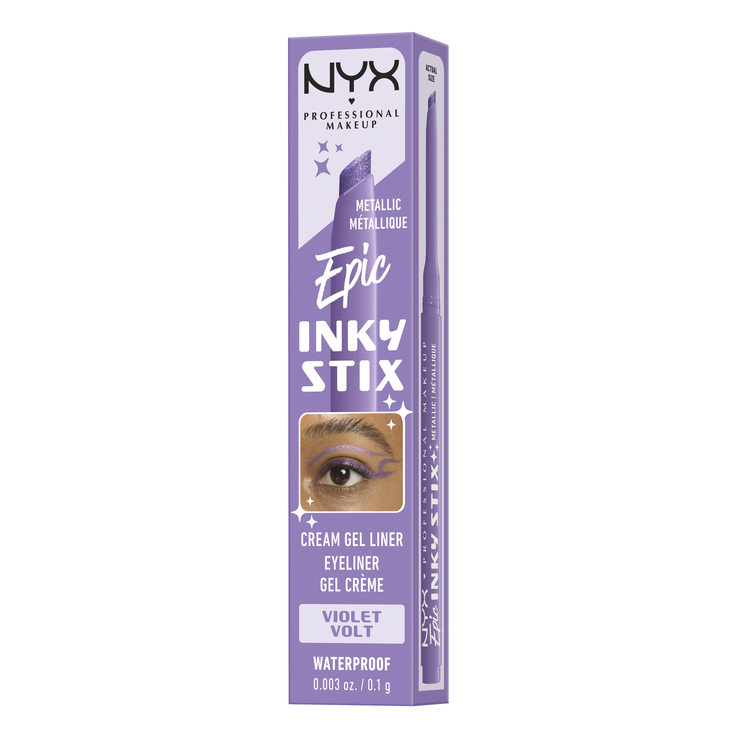 Gelová oční linka Epic Inky Stix 10 Violet Volt