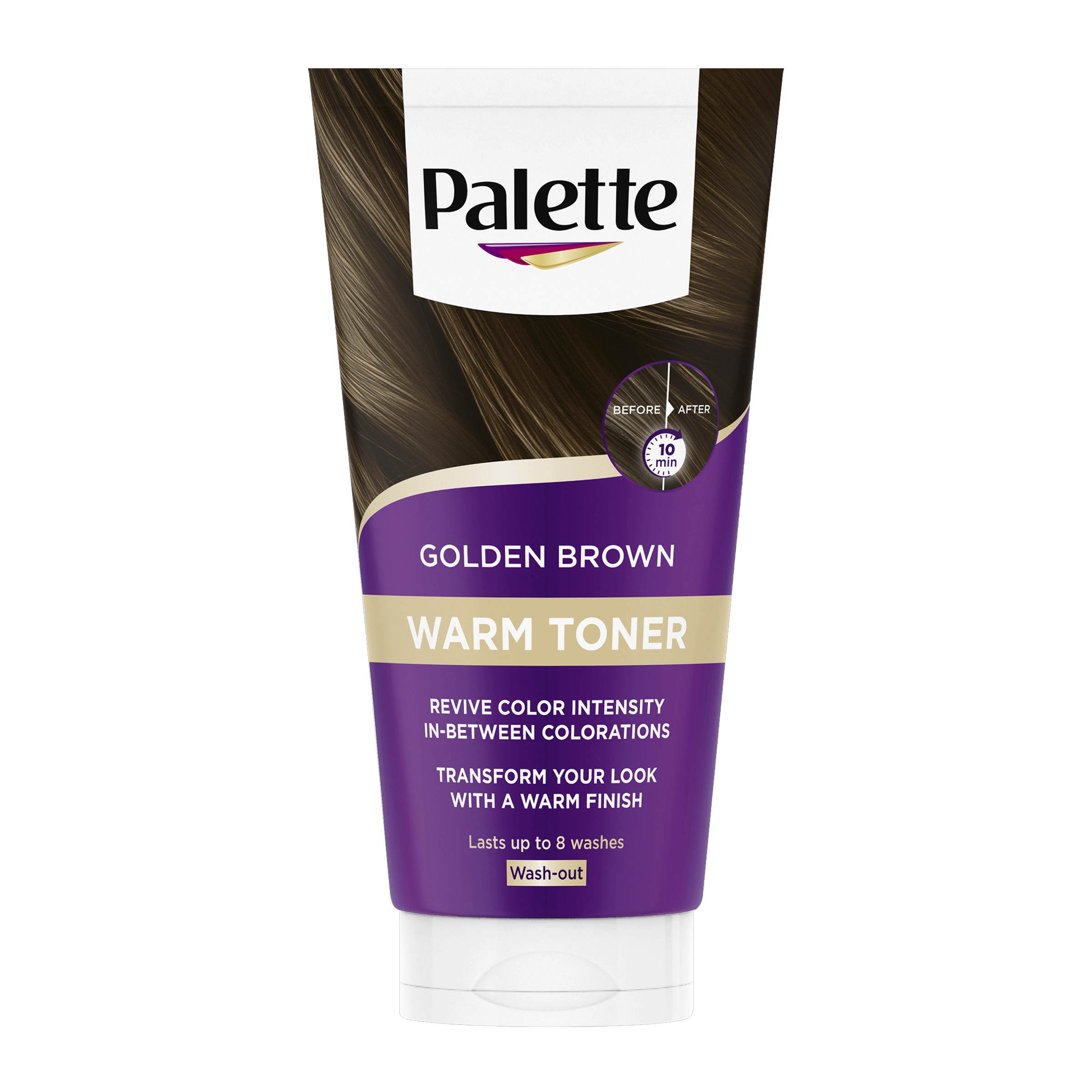 Toner na vlasy Zlatavě hnědá