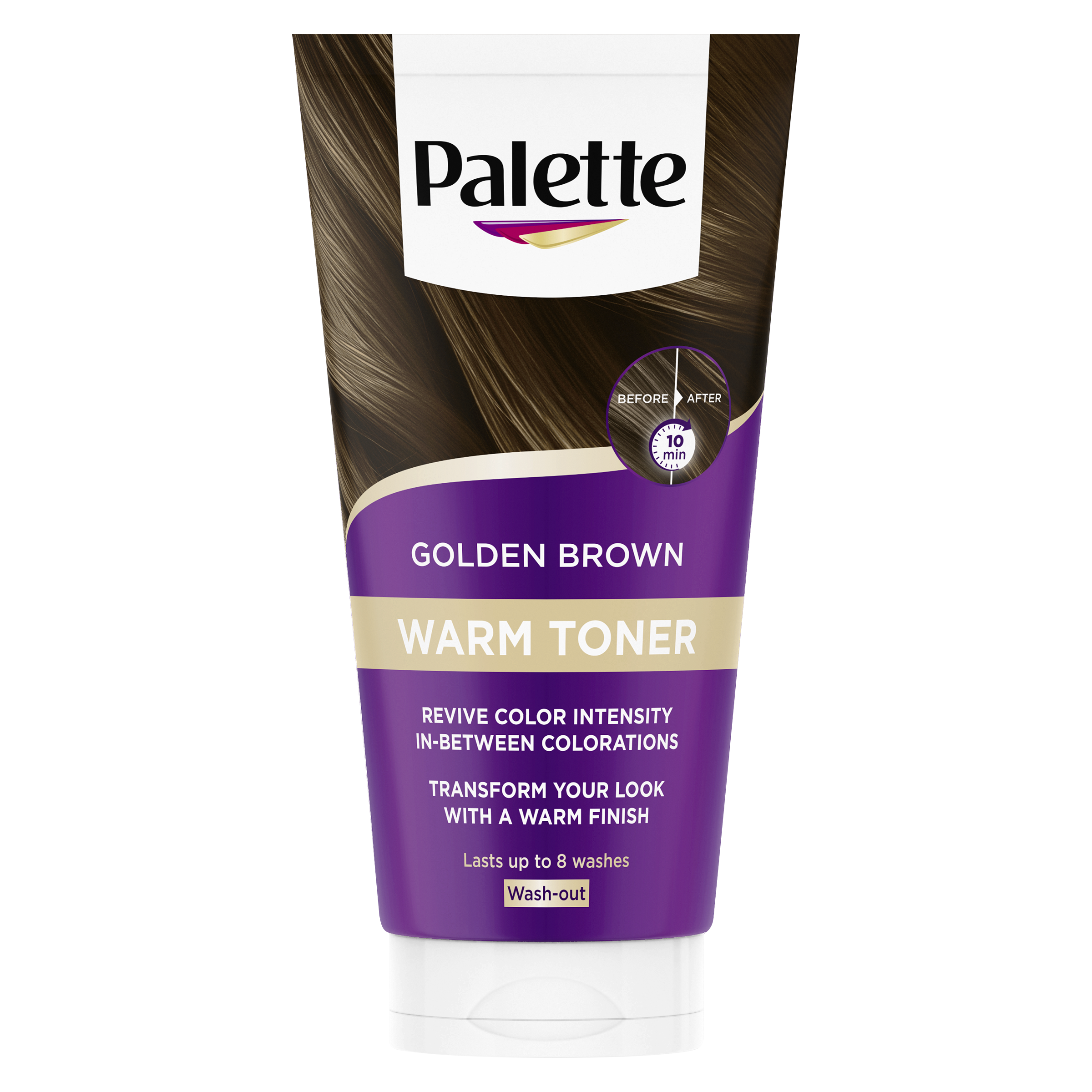 Palette Toner na vlasy Zlatavě hnědá 150 ml