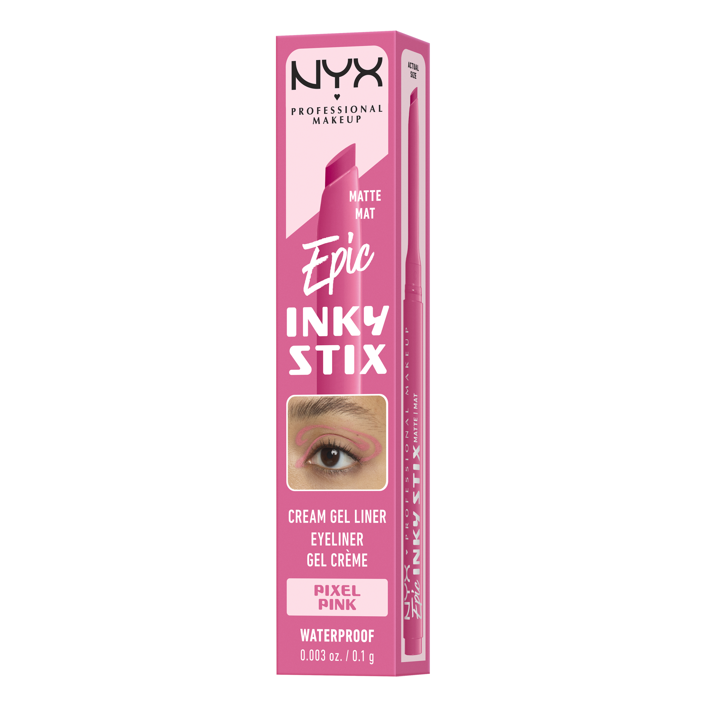 Gelová oční linka Epic Inky Stix 11 Pixel Pink