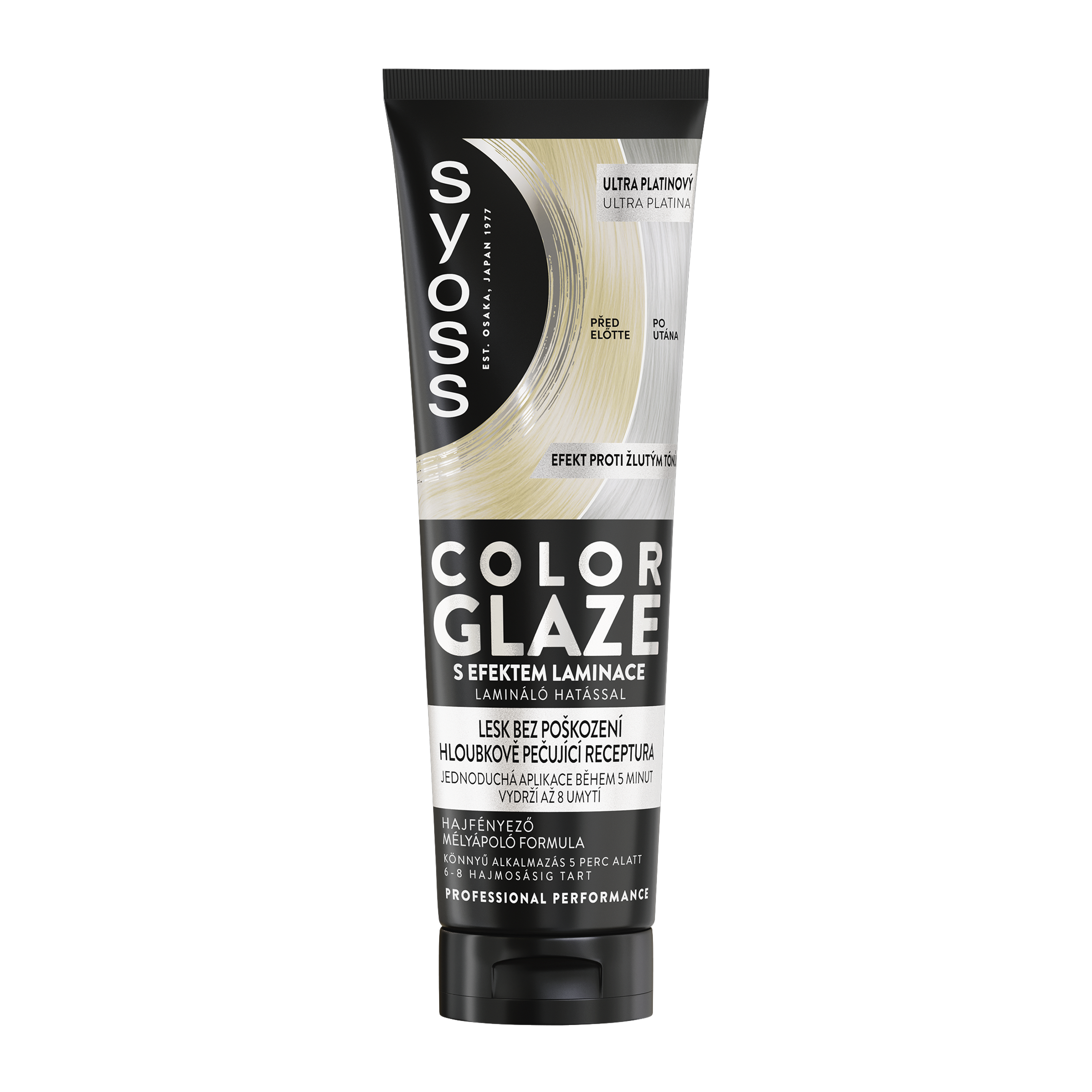 Toner na vlasy Color Glaze Ultra platinový