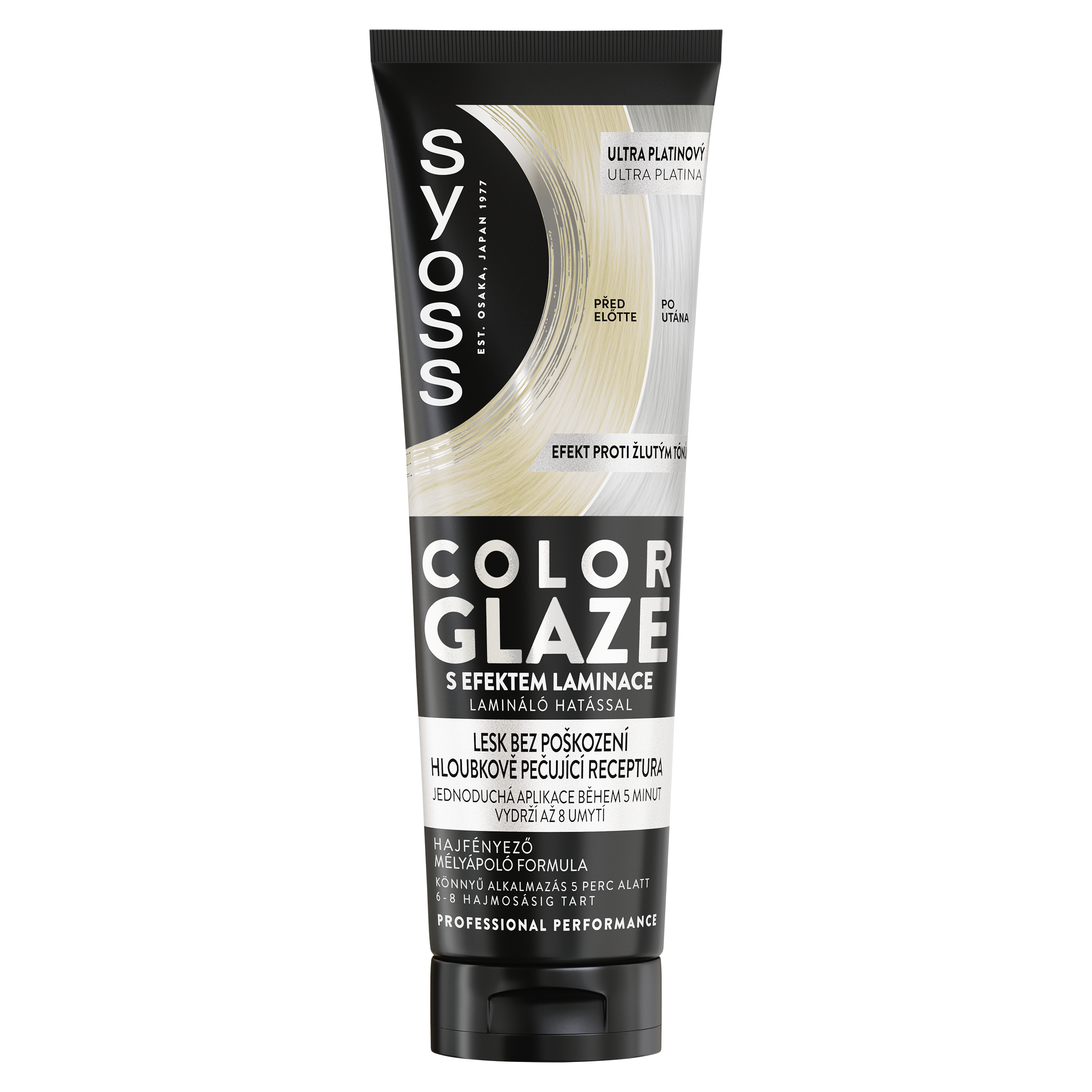 Syoss Toner na vlasy Color Glaze Ultra platinový 130 ml