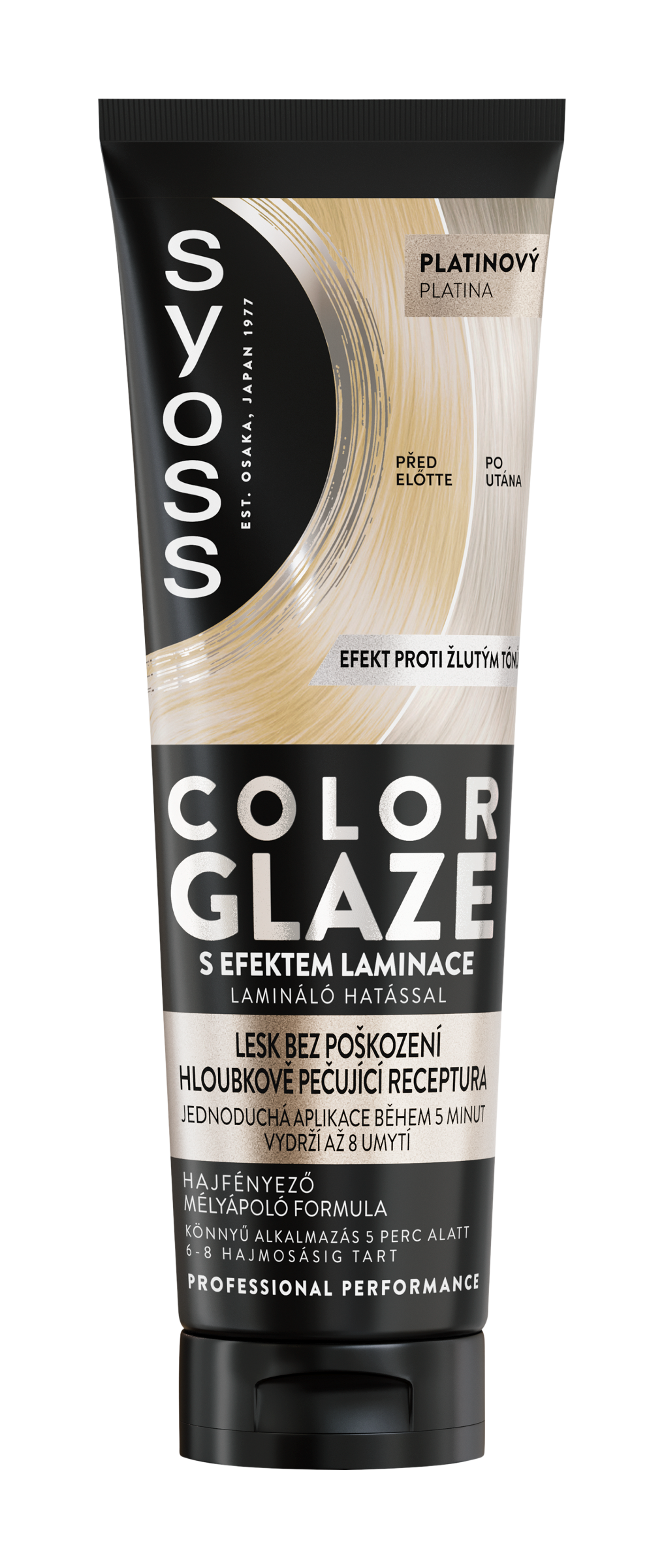 Toner na vlasy Color Glaze Platinový