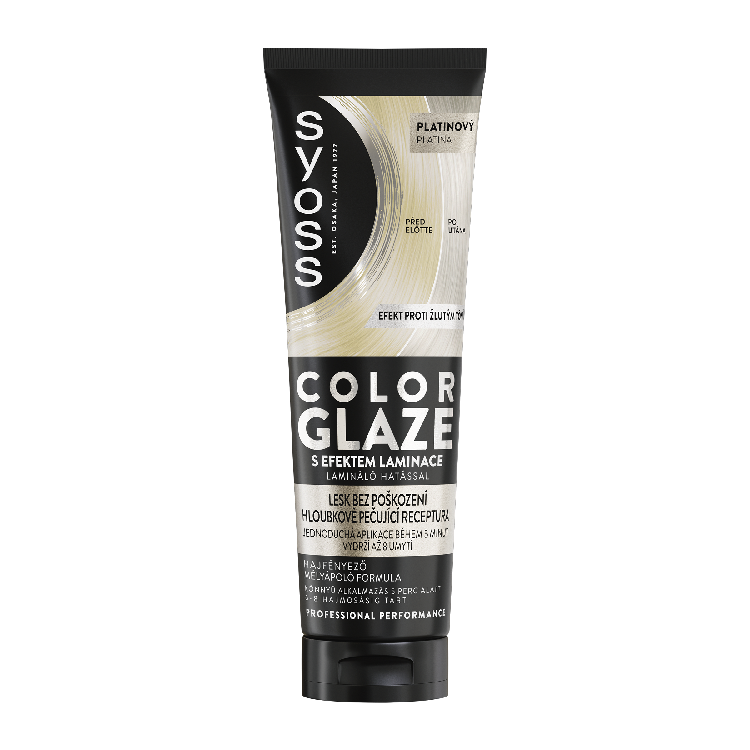 Toner na vlasy Color Glaze Platinový