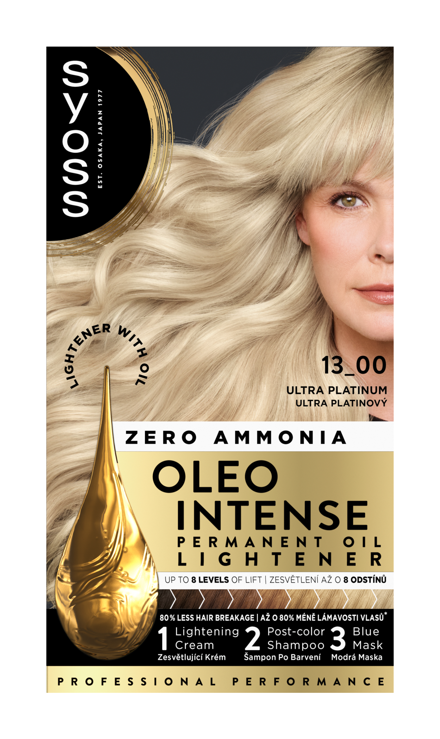 Barva na vlasy Oleo Intense 13-00 Platinový