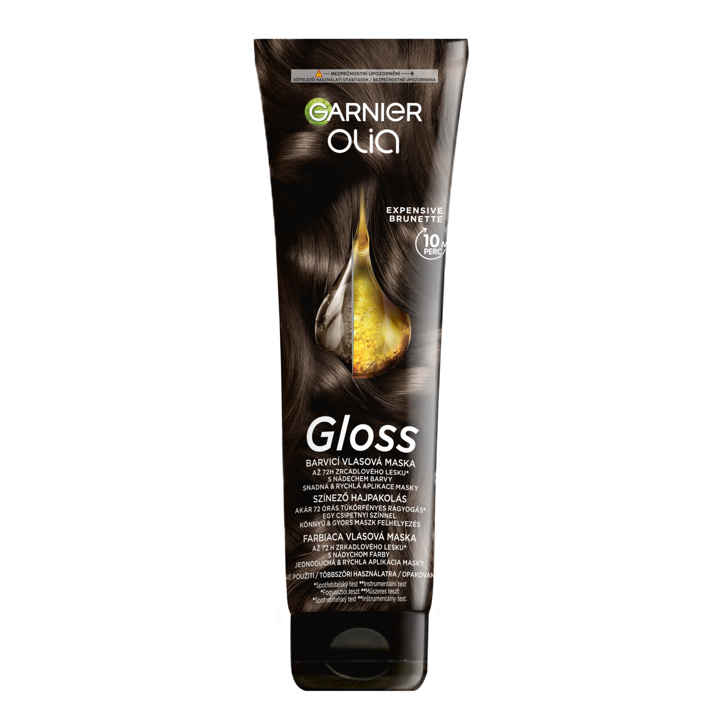 Garnier Barvicí vlasová maska Olia Gloss Expensive brunette 150 ml