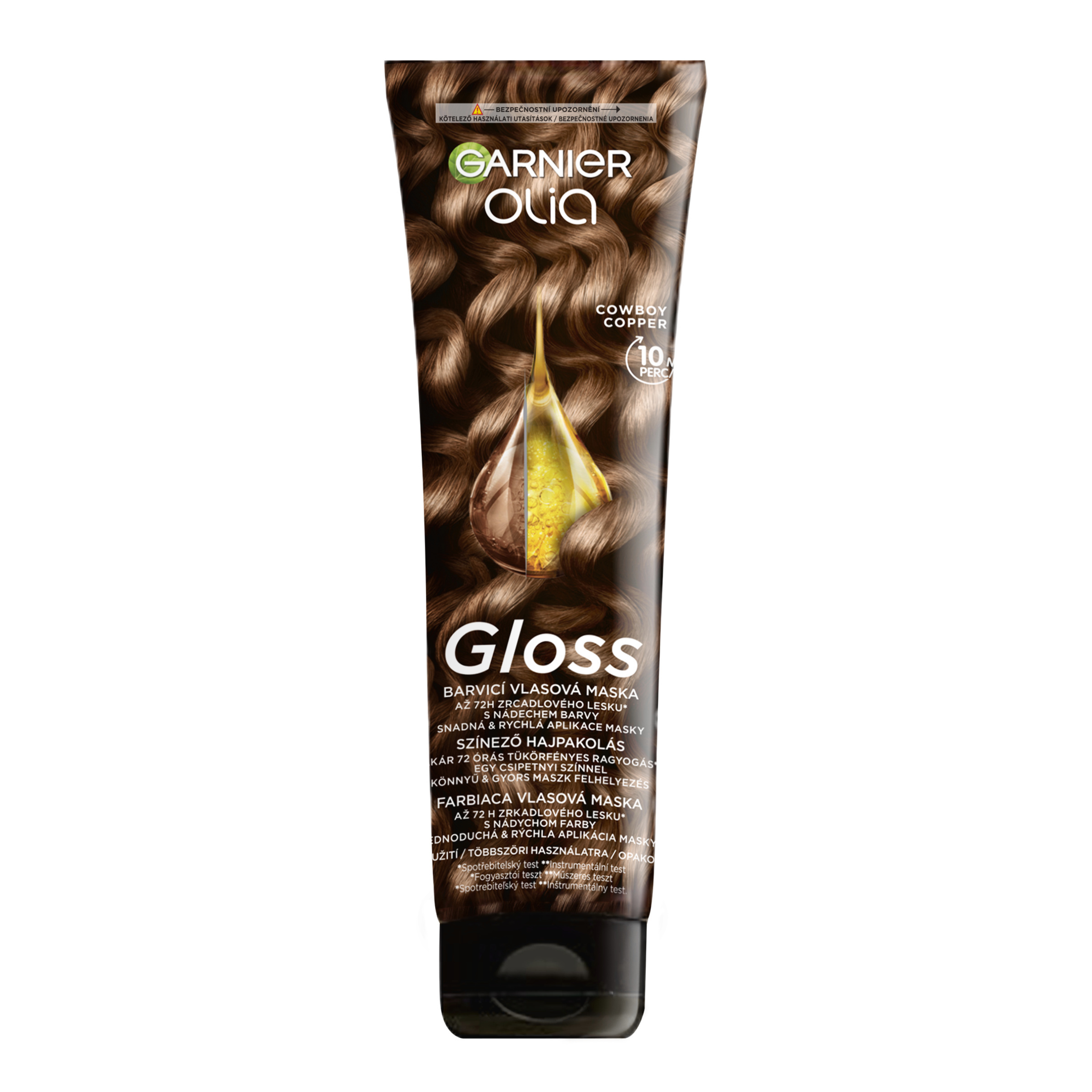 Garnier Barvicí vlasová maska Gloss Cowboy copper 150 ml