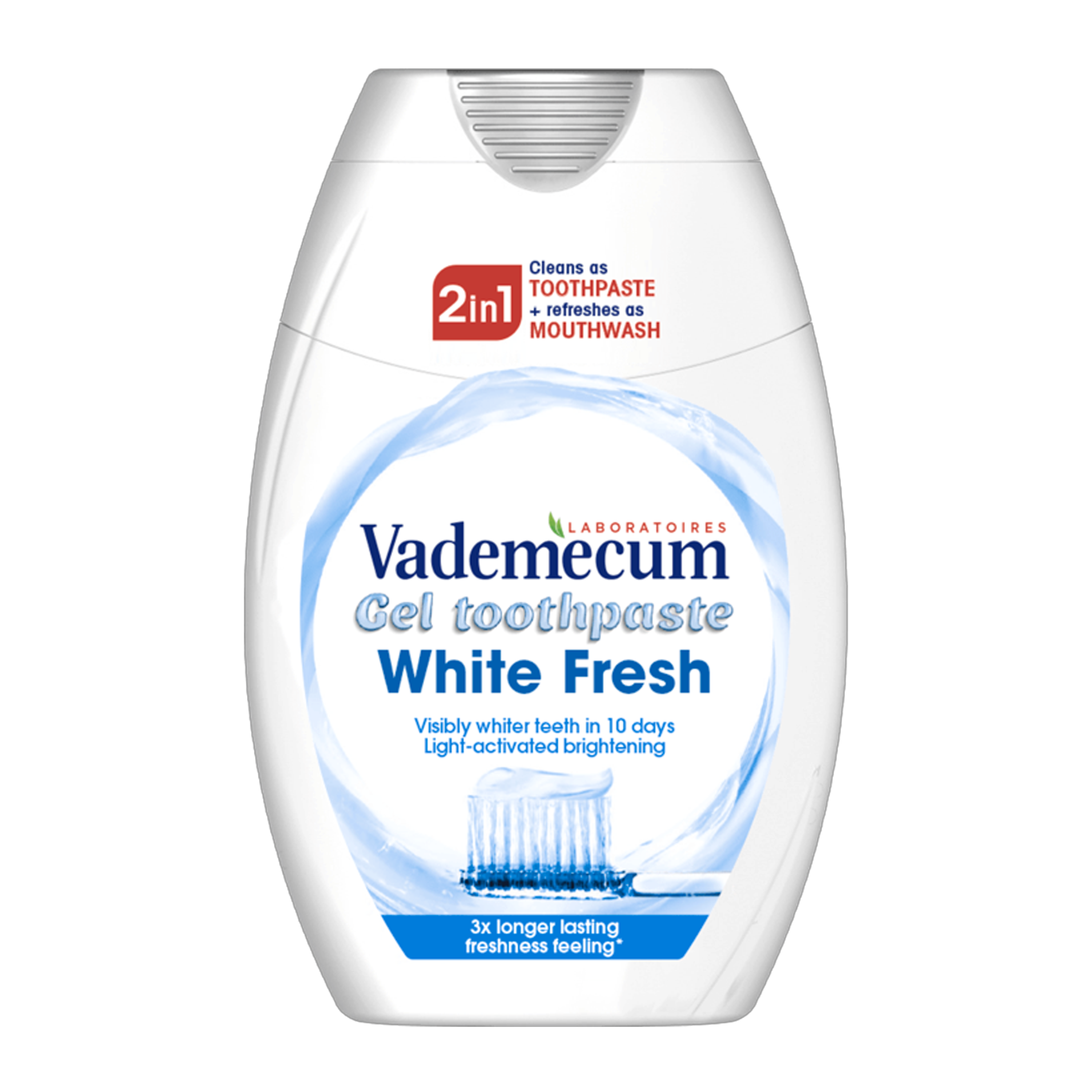 Gelová zubní pasta 2v1 White Fresh