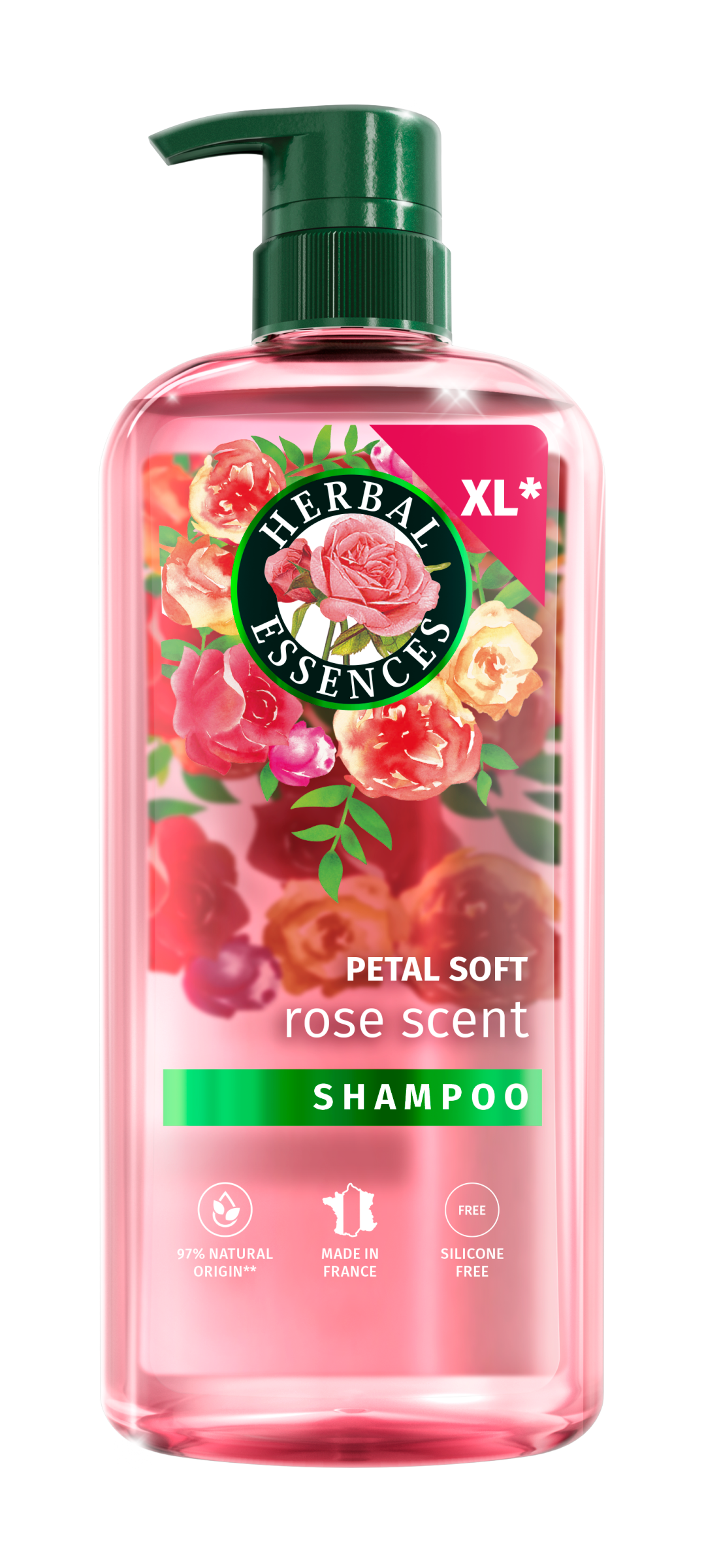 Herbal Essences Šampon pro hebké vlasy XL Rose Petal Soft 650 ml