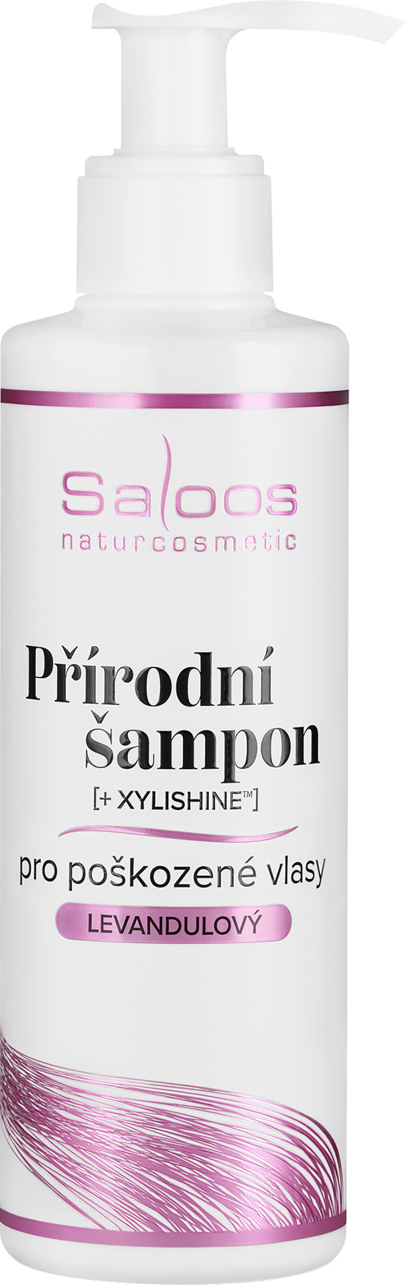 Saloos Přírodní šampon pro poškozené vlasy Levandule 200 ml
