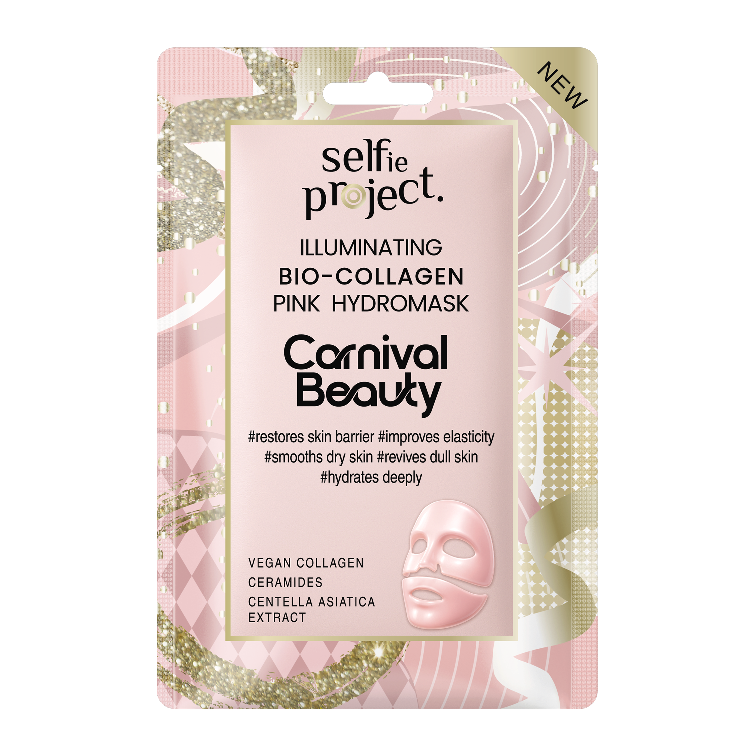 Rozjasňující pleťová maska Carnival Beauty