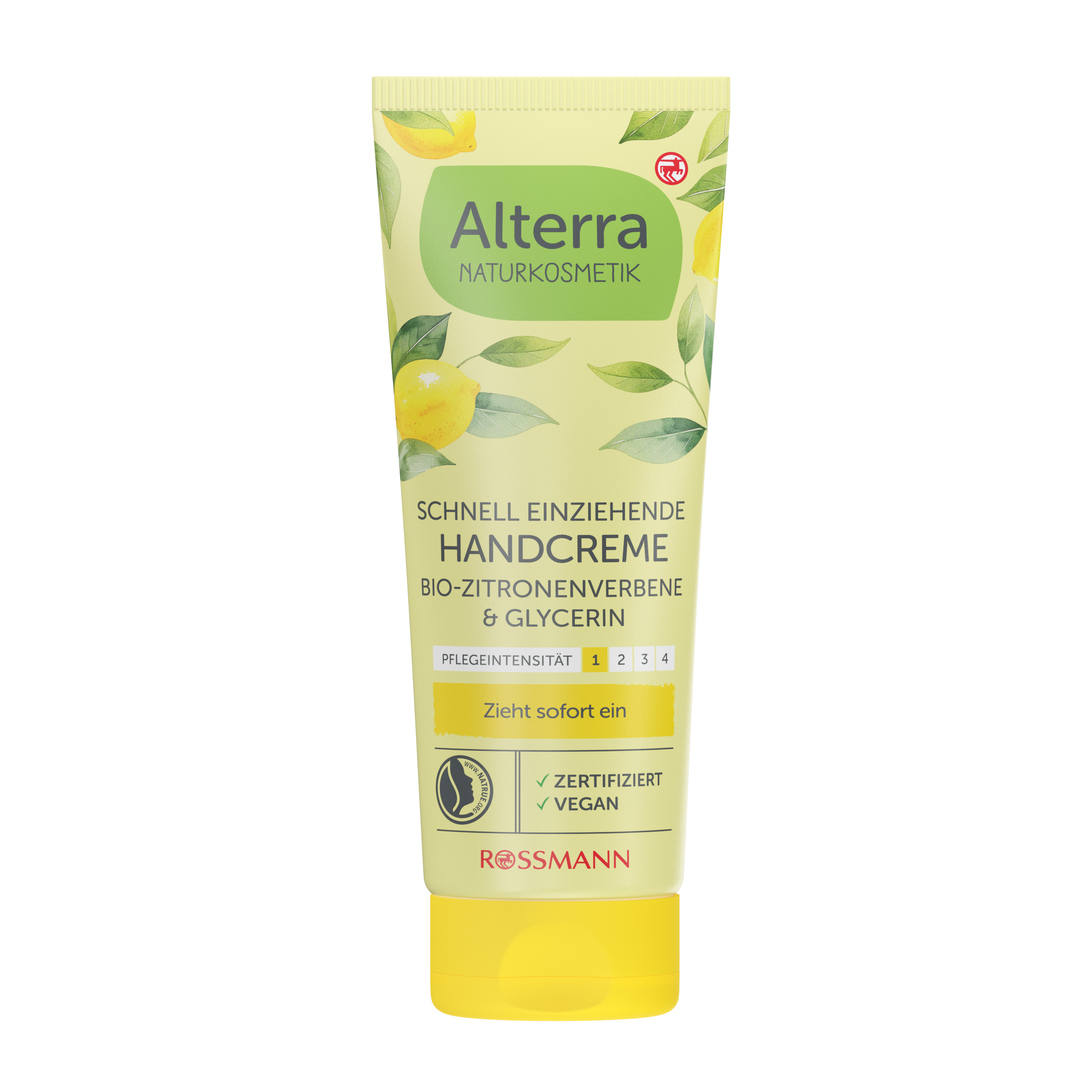 Krém na ruce s rychlým vstřebáním Citron