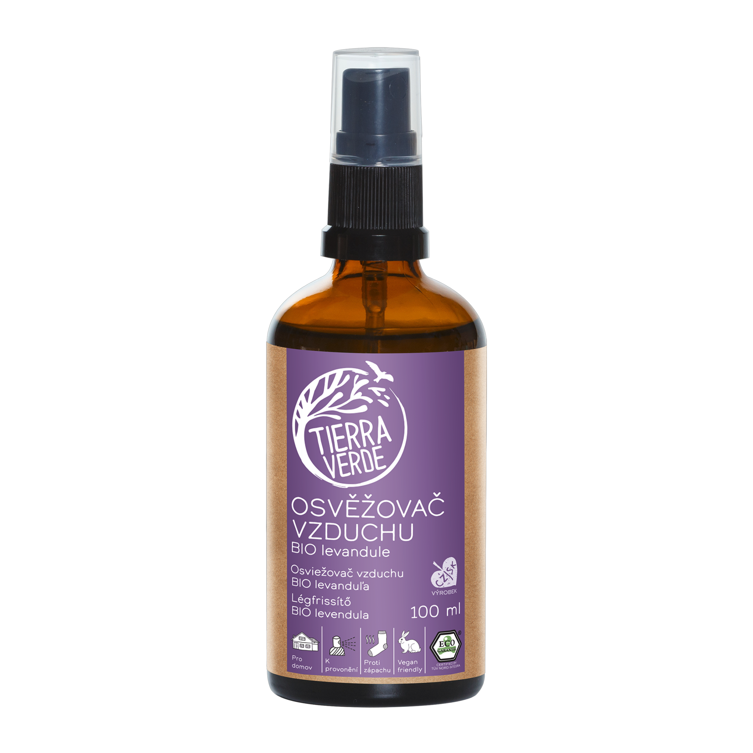 Osvěžovač vzduchu BIO Levandule