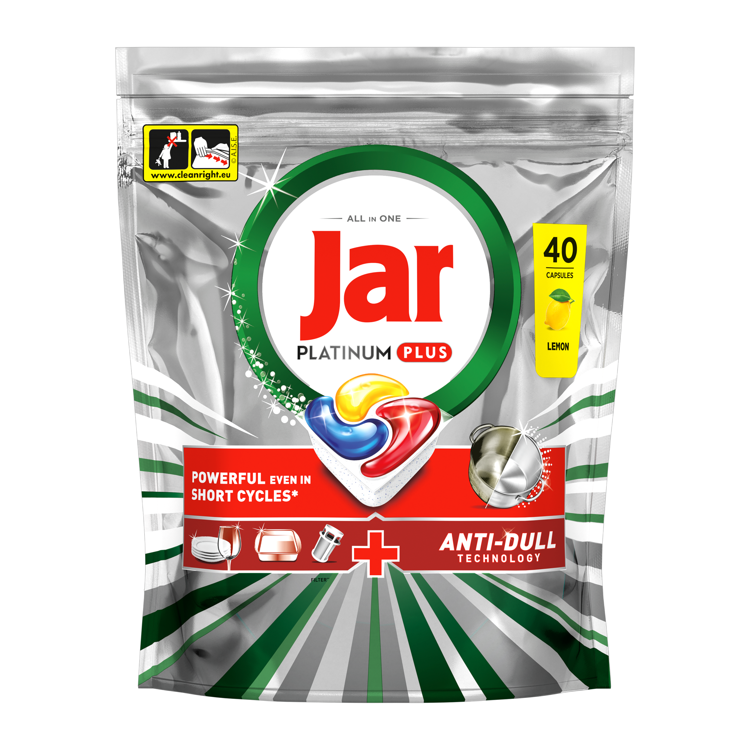 Tablety do myčky Platinum Plus Lemon