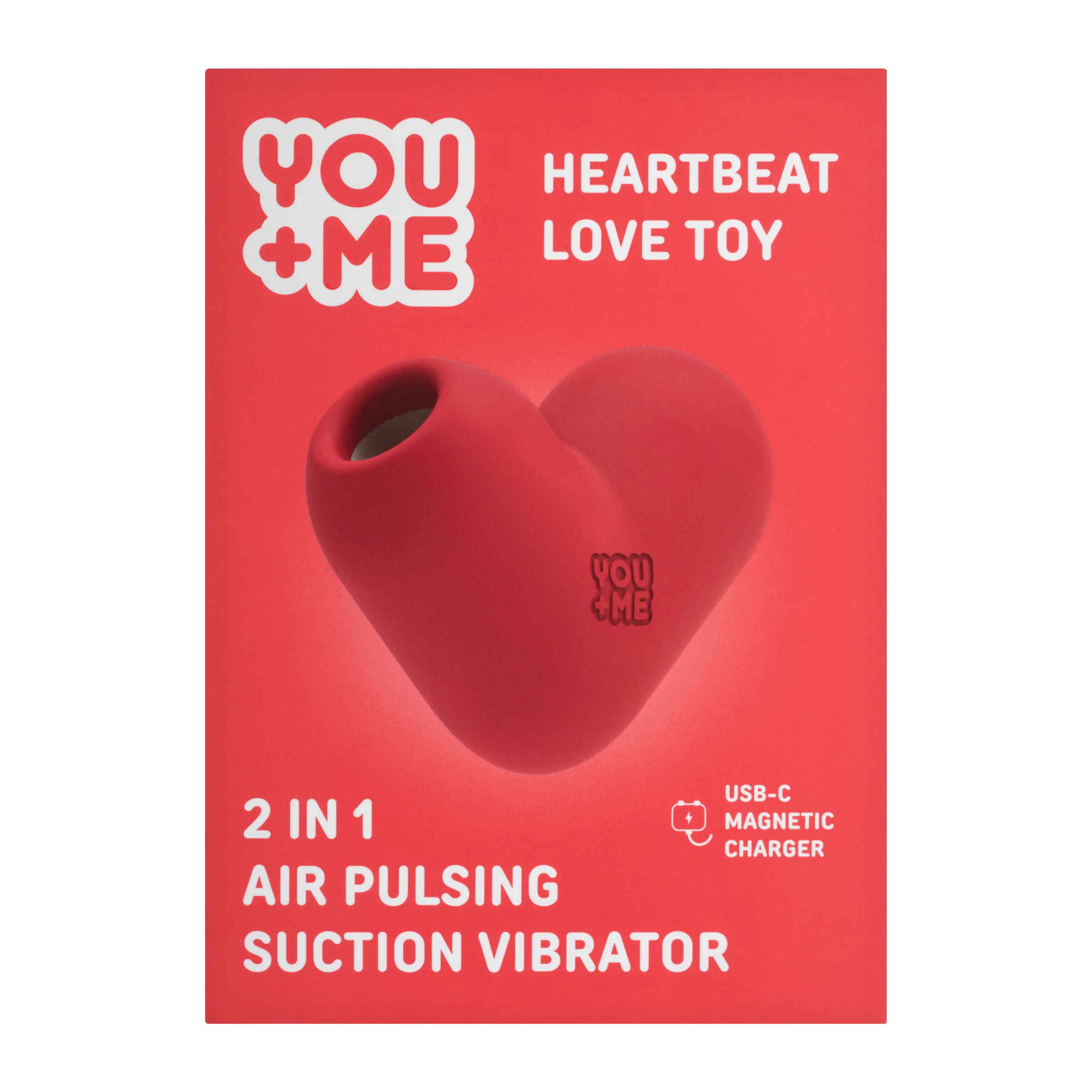 Vibrátor Heartbeat 2v1