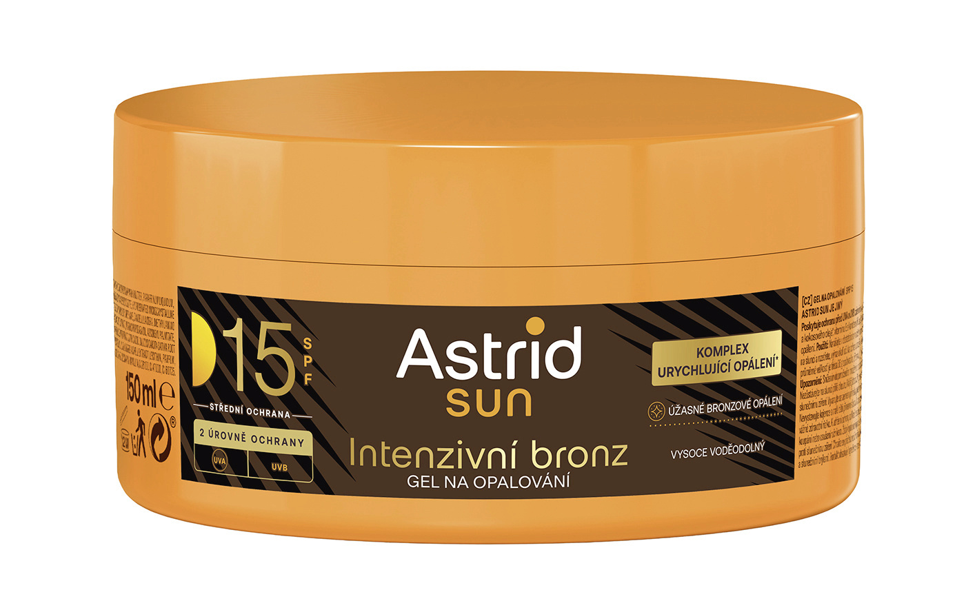 Astrid Gel na opalování SPF15 150 ml