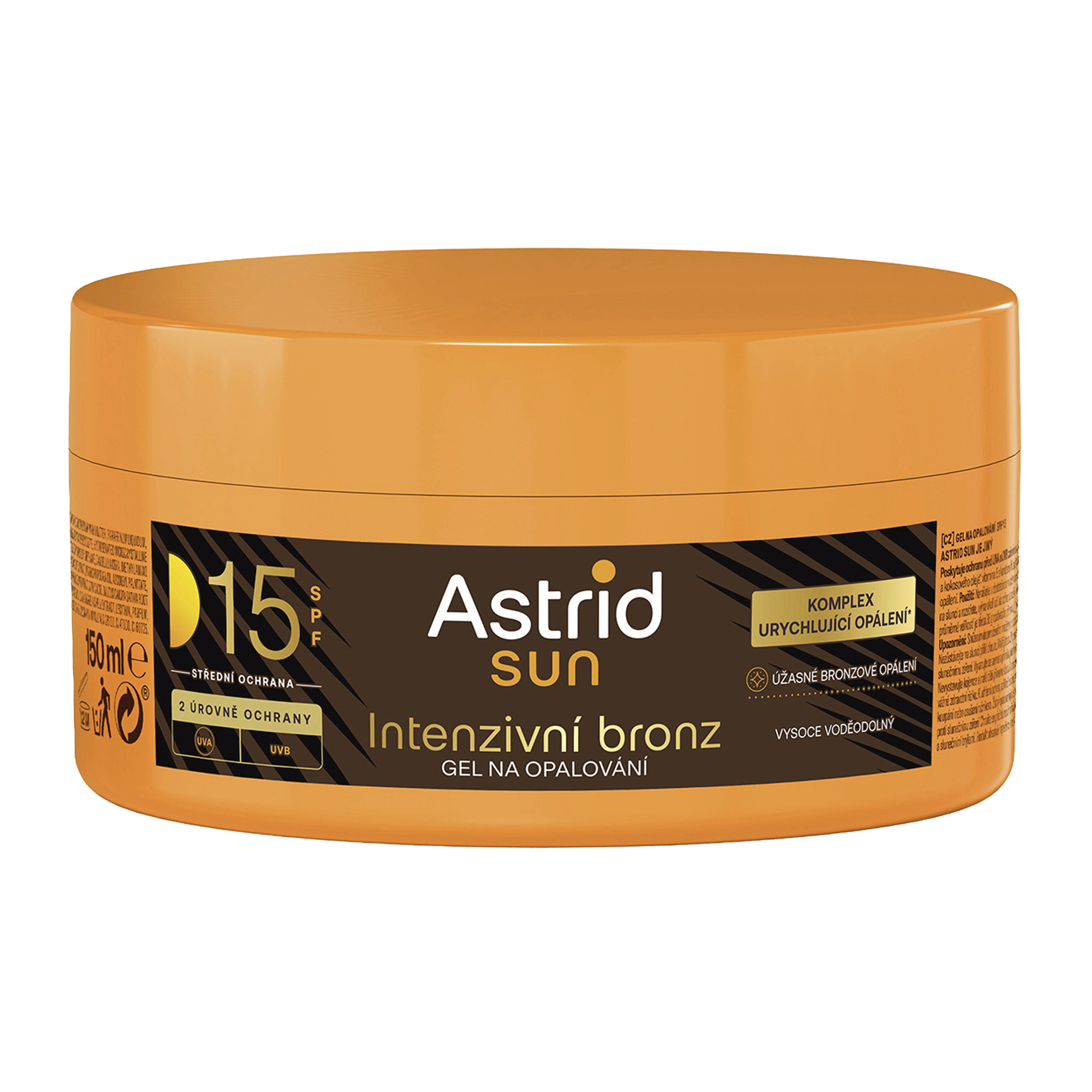 Gel na opalování SPF15