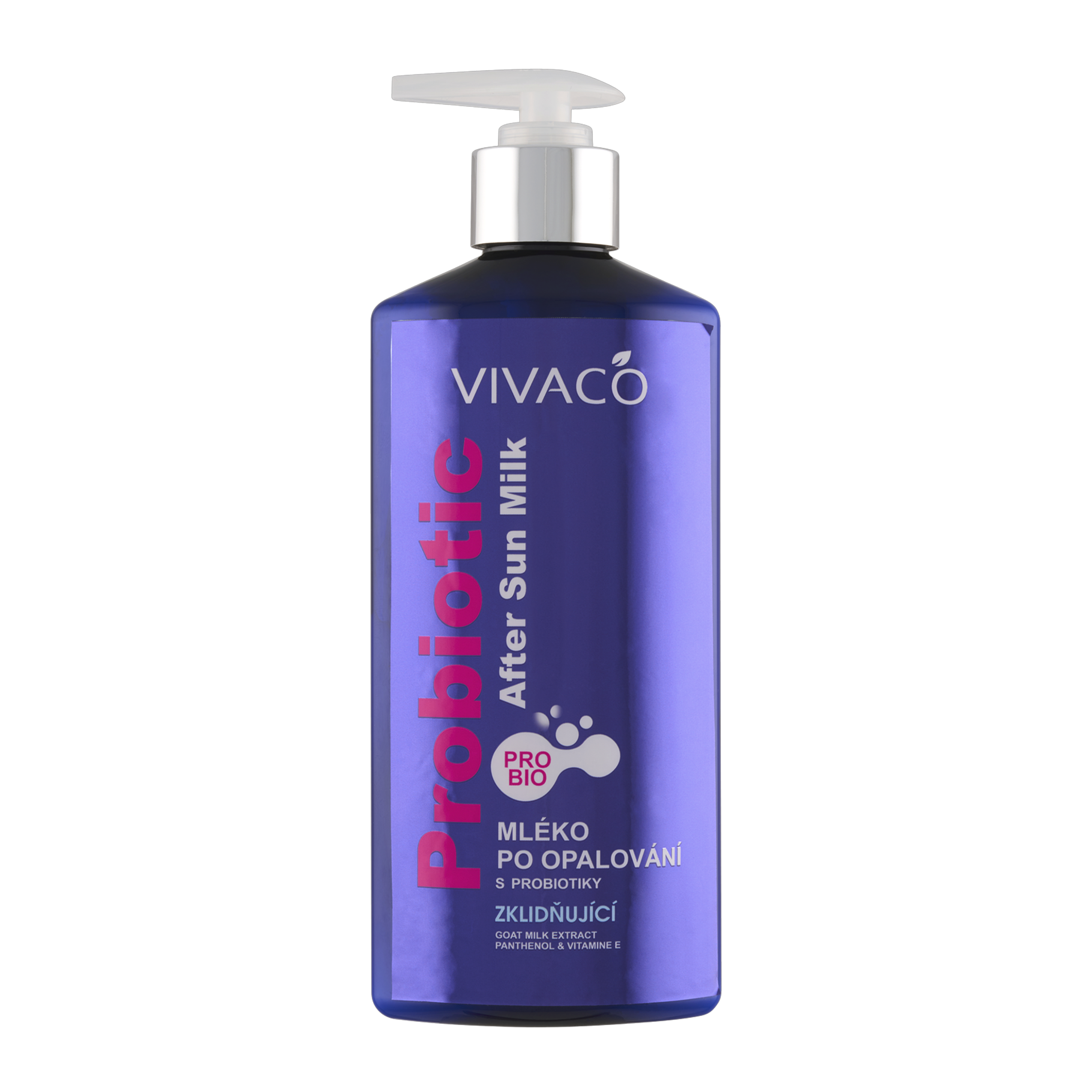 Zklidňující mléko po opalování s probiotiky