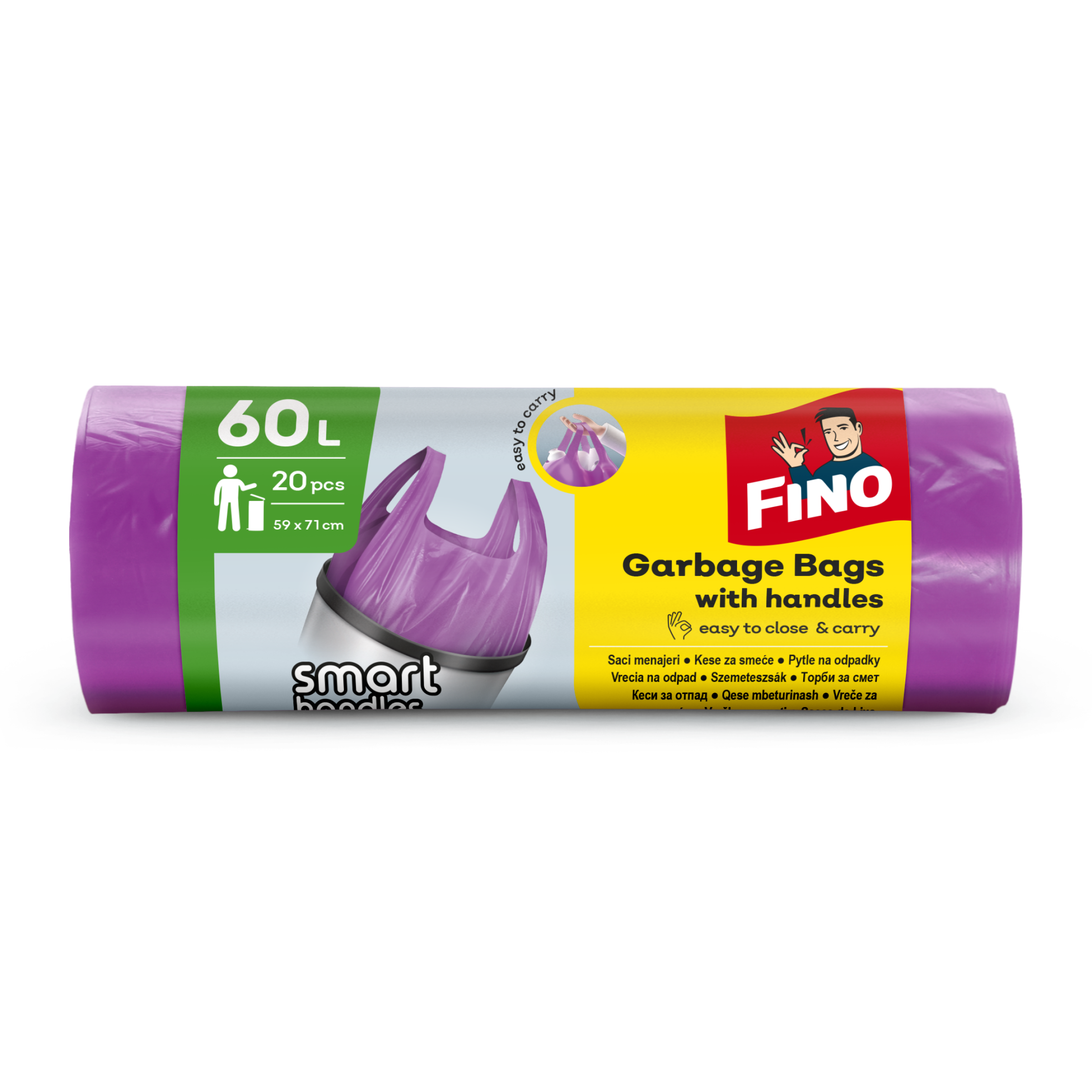 Pytle na odpadky 60l