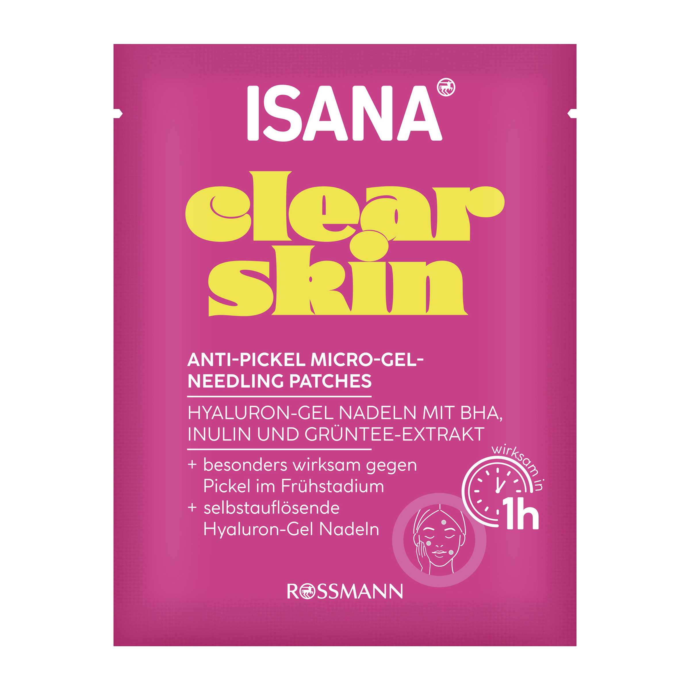 Mikrojehličkové náplasti na akné Clear Skin