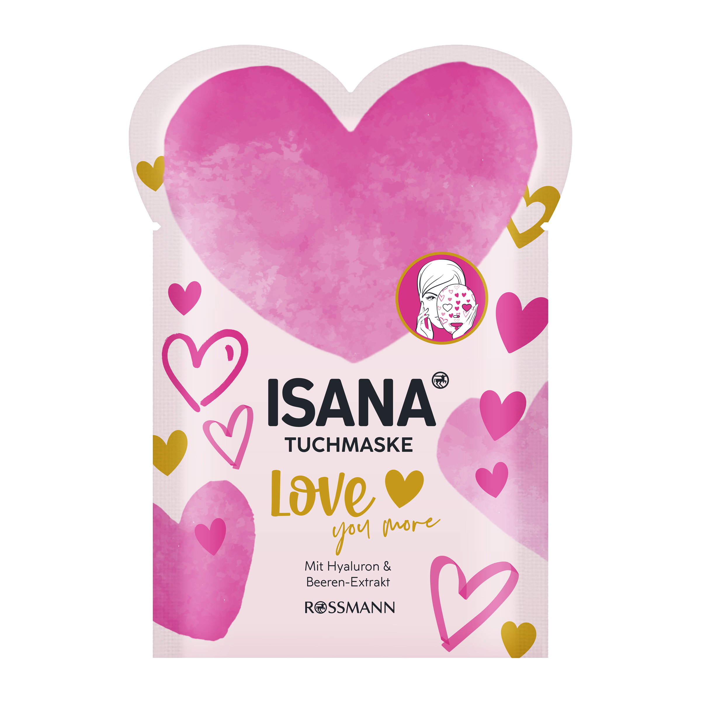 Pleťová maska Love you more