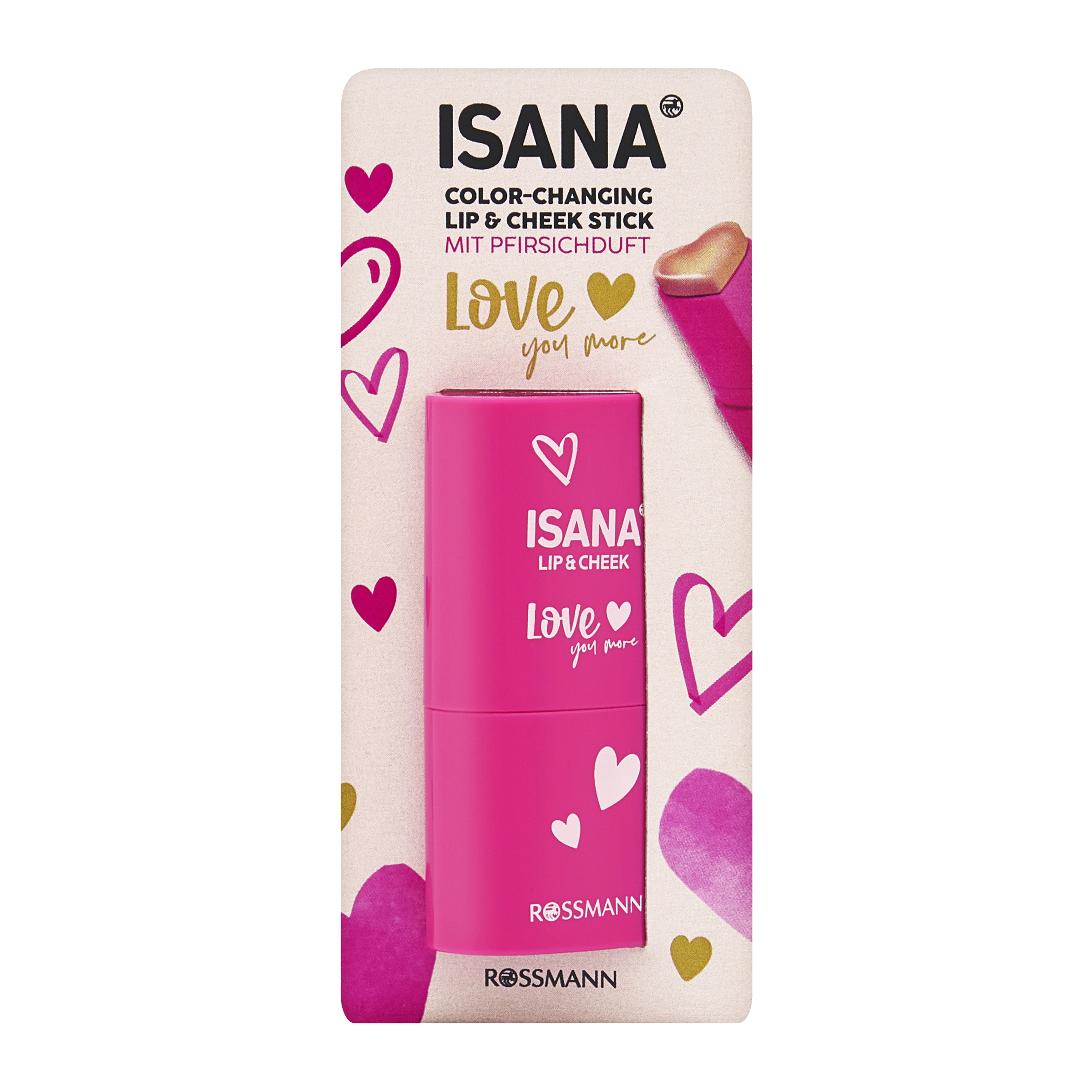 Balzám na rty a tvářenka Love you more